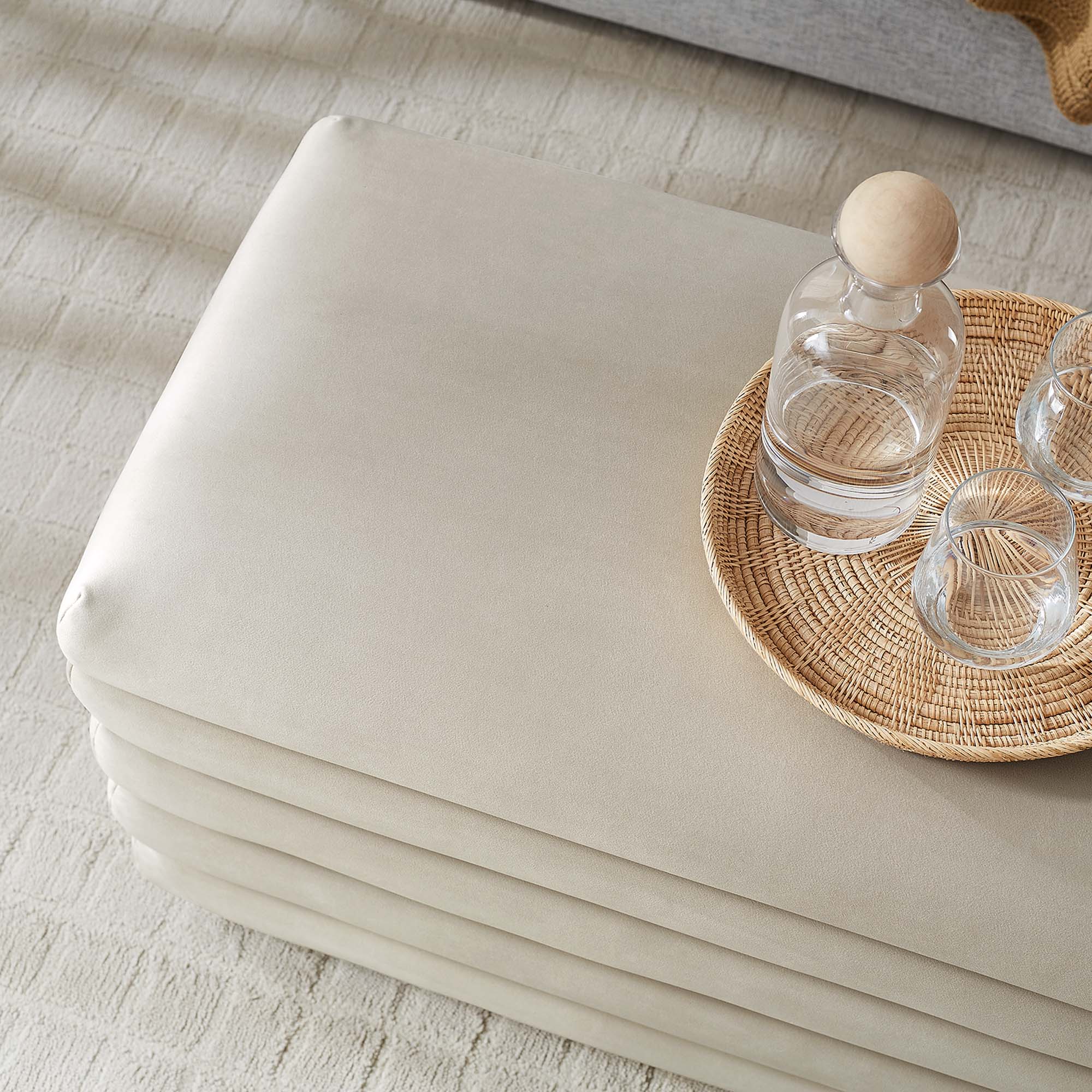 Modway Mezzo Upholstered Performance Velvet Storage Bench