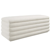 Modway Mezzo Boucle Upholstered Storage Bench
