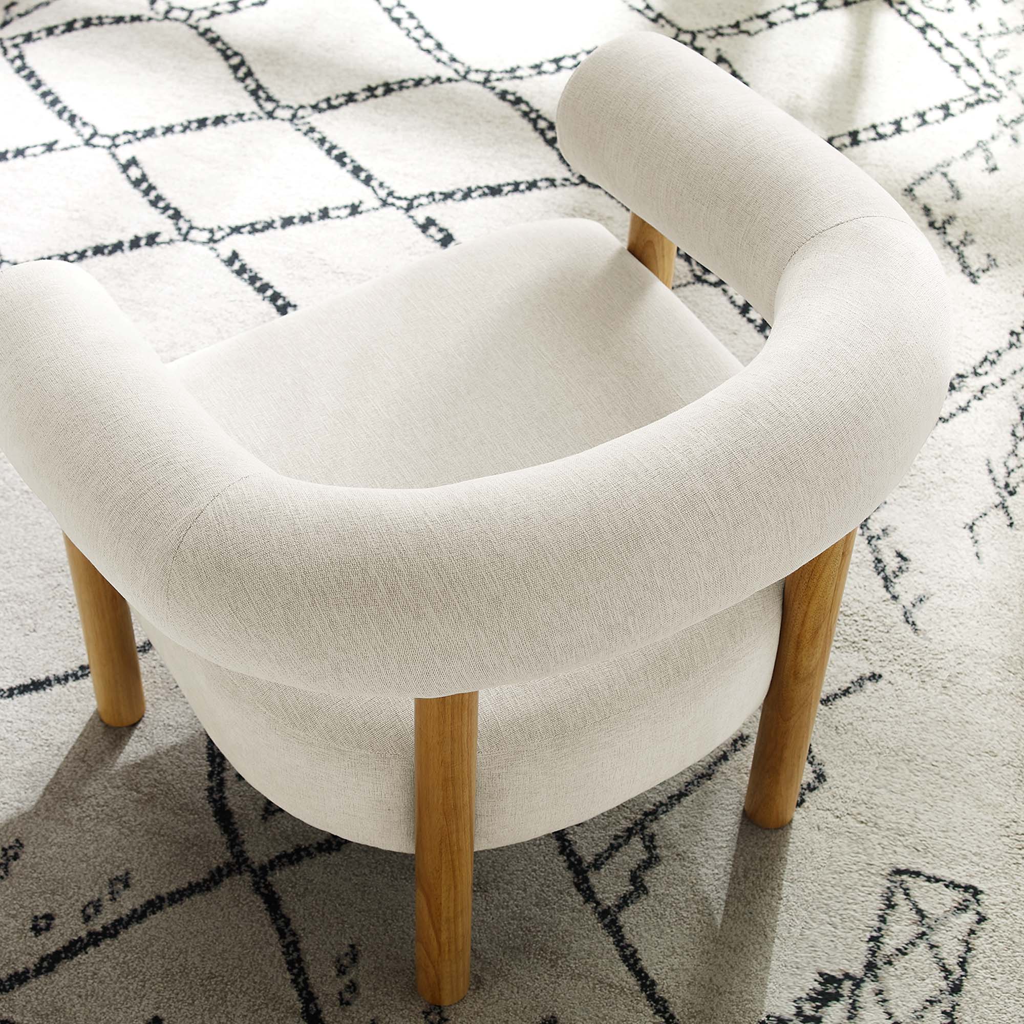 Modway Sable Upholstered Fabric Armchair
