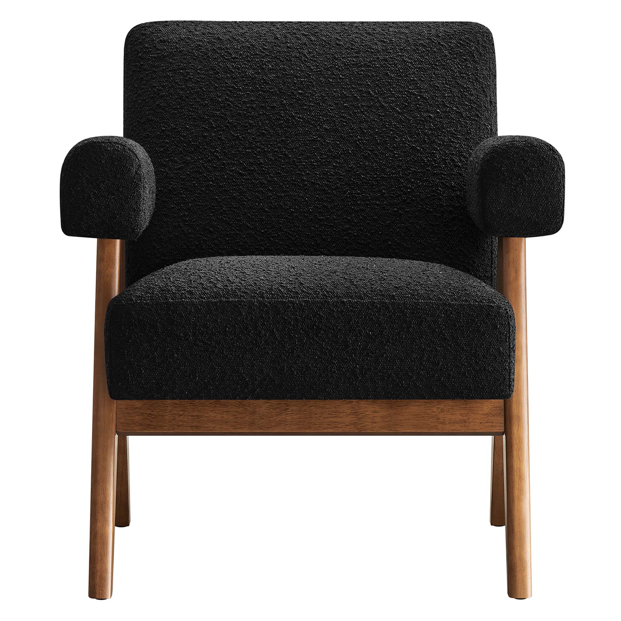 Modway Lyra Boucle Fabric Armchair Set of 2
