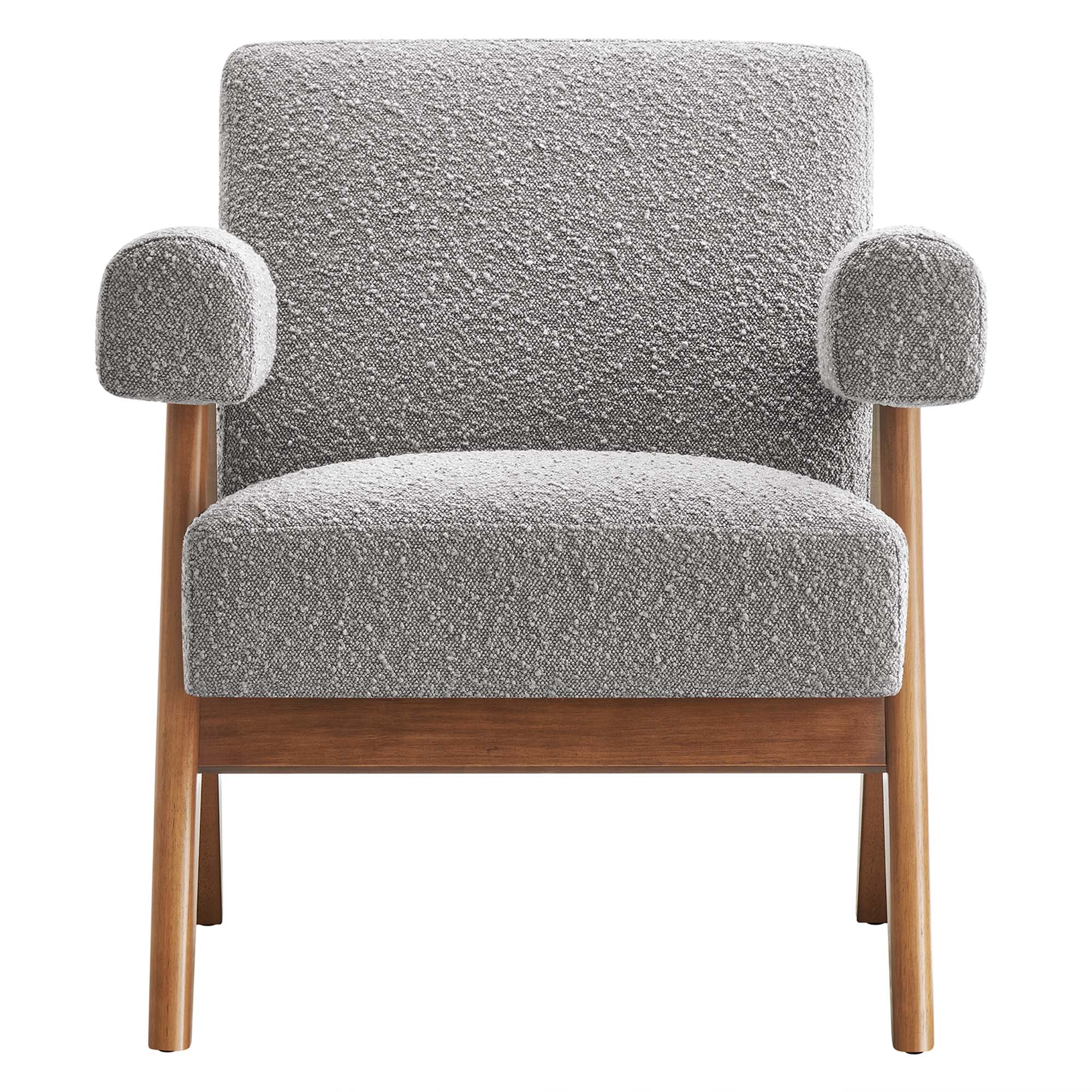 Modway Lyra Boucle Fabric Armchair Set of 2