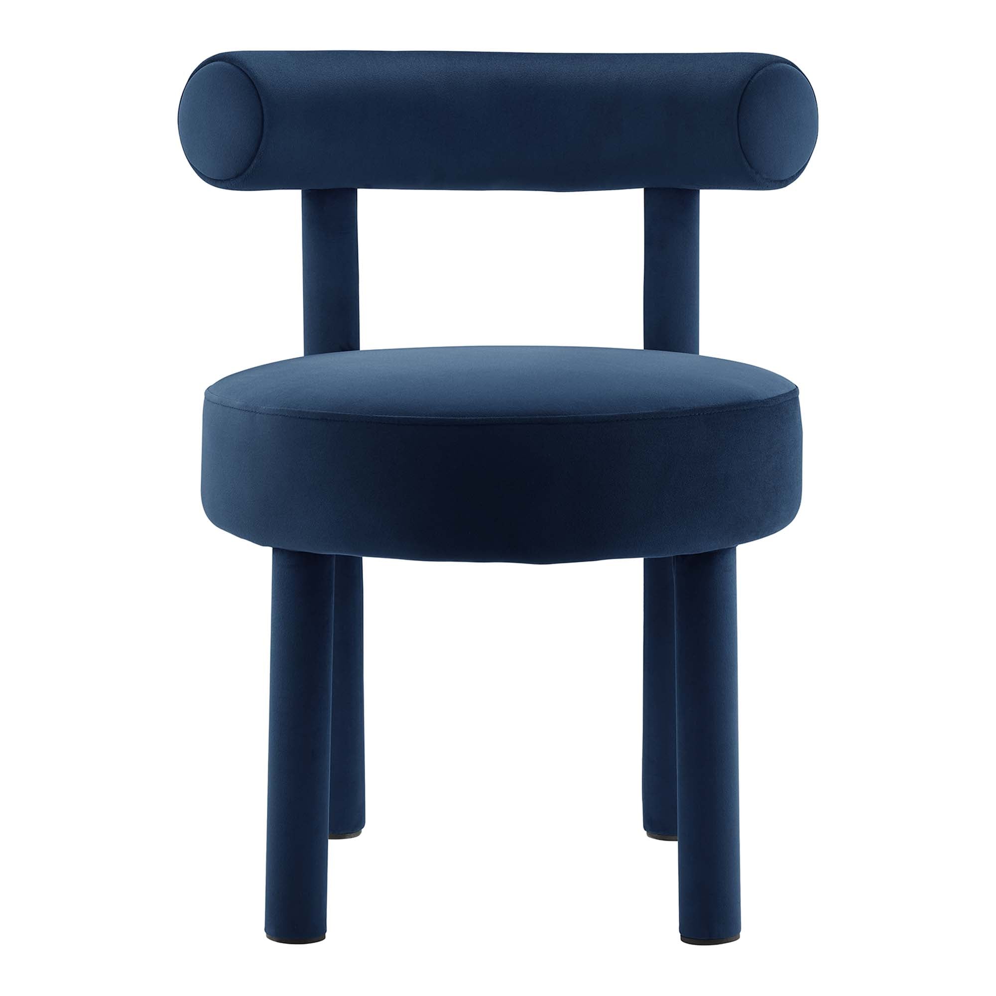 Modway Toulouse Performance Velvet Dining Chair Set of 2