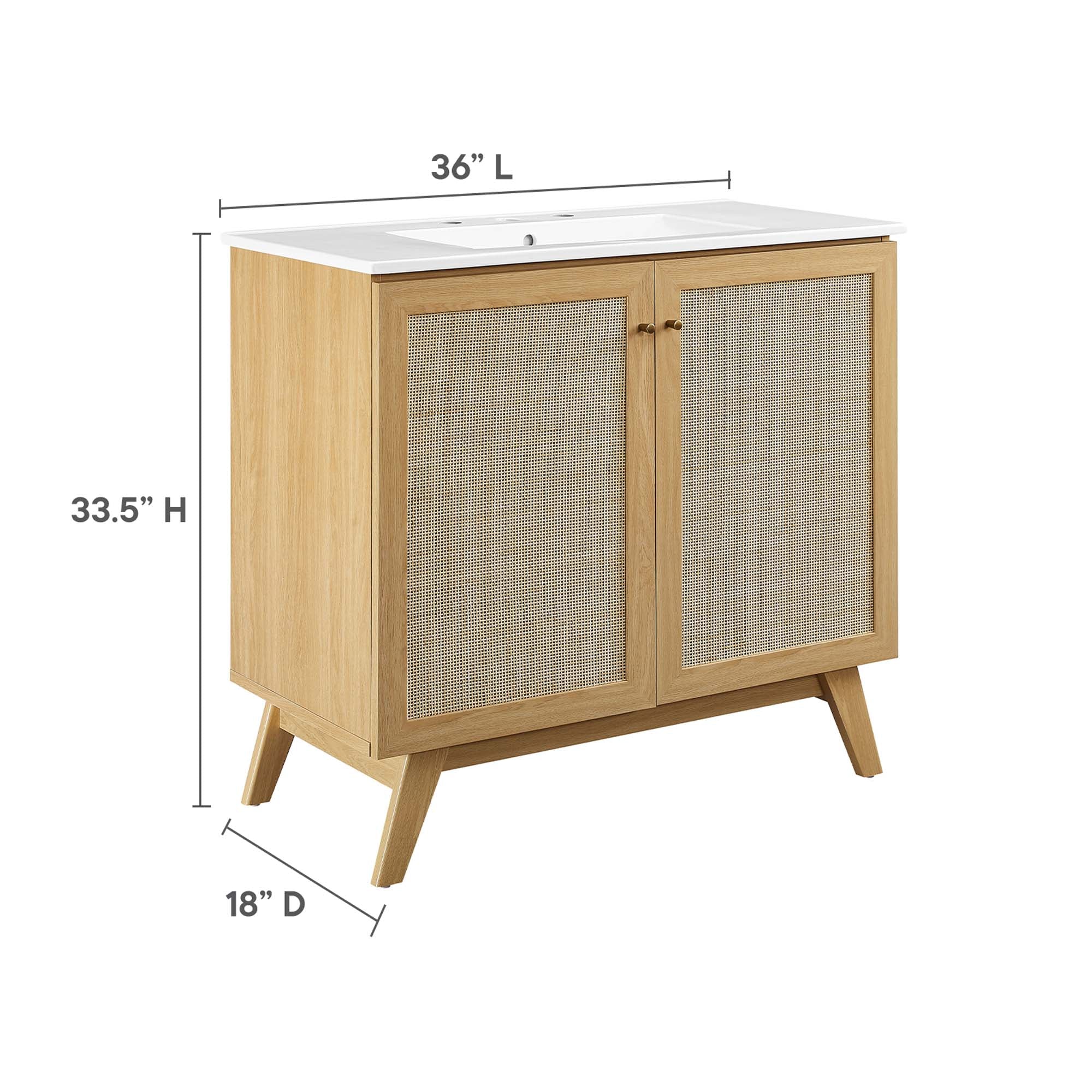 Modway Soma 36” Bathroom Vanity