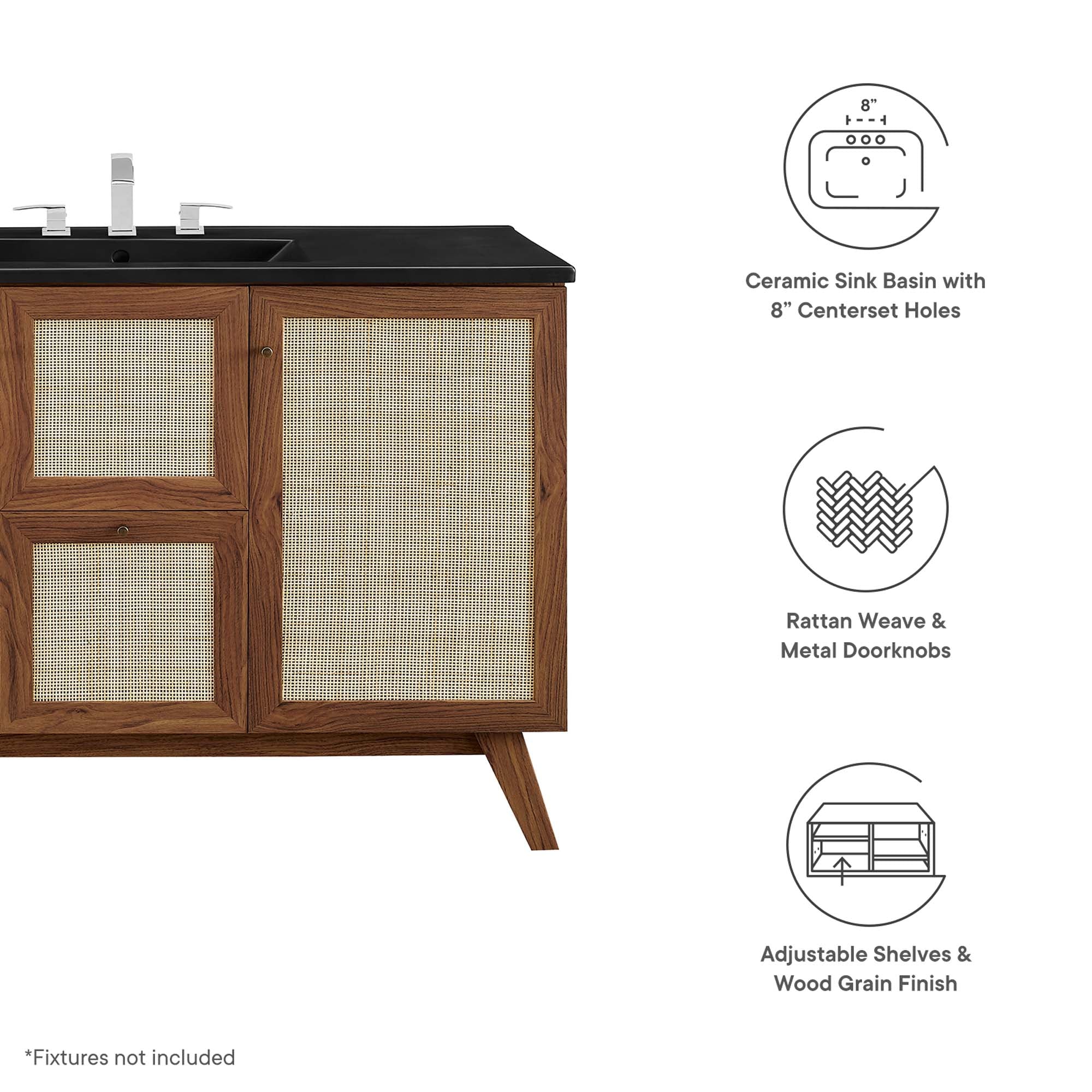 Modway Soma 48” Single Sink Bathroom Vanity