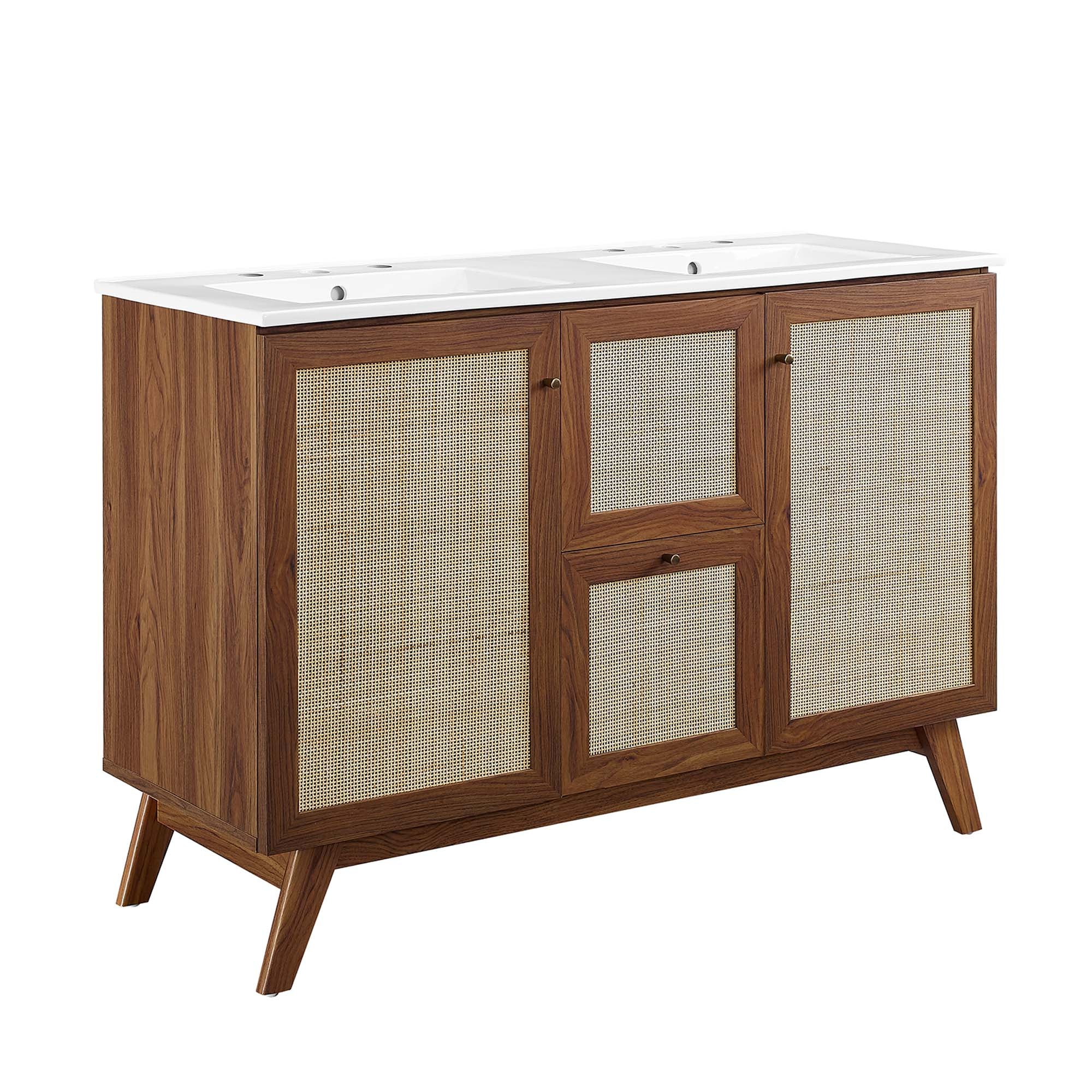 Modway Soma 48” Double Sink Bathroom Vanity
