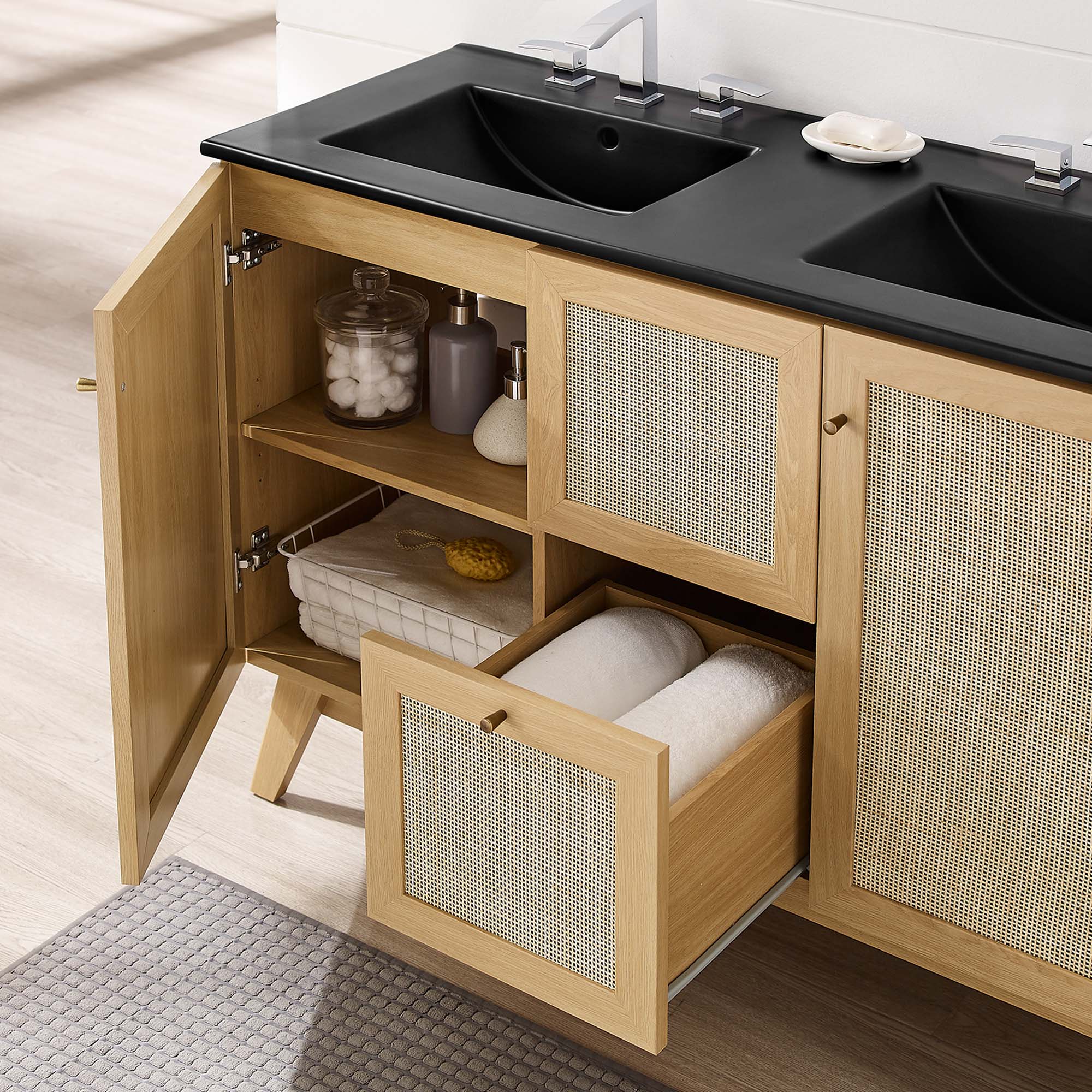 Modway Soma 48” Double Sink Bathroom Vanity
