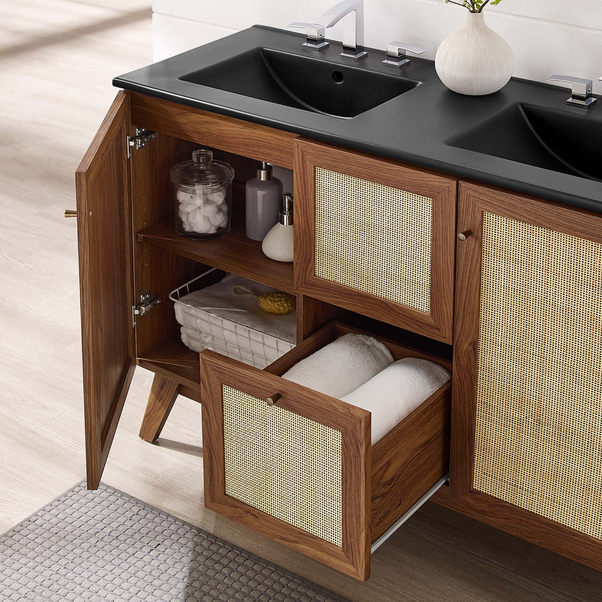 Modway Soma 48” Double Sink Bathroom Vanity