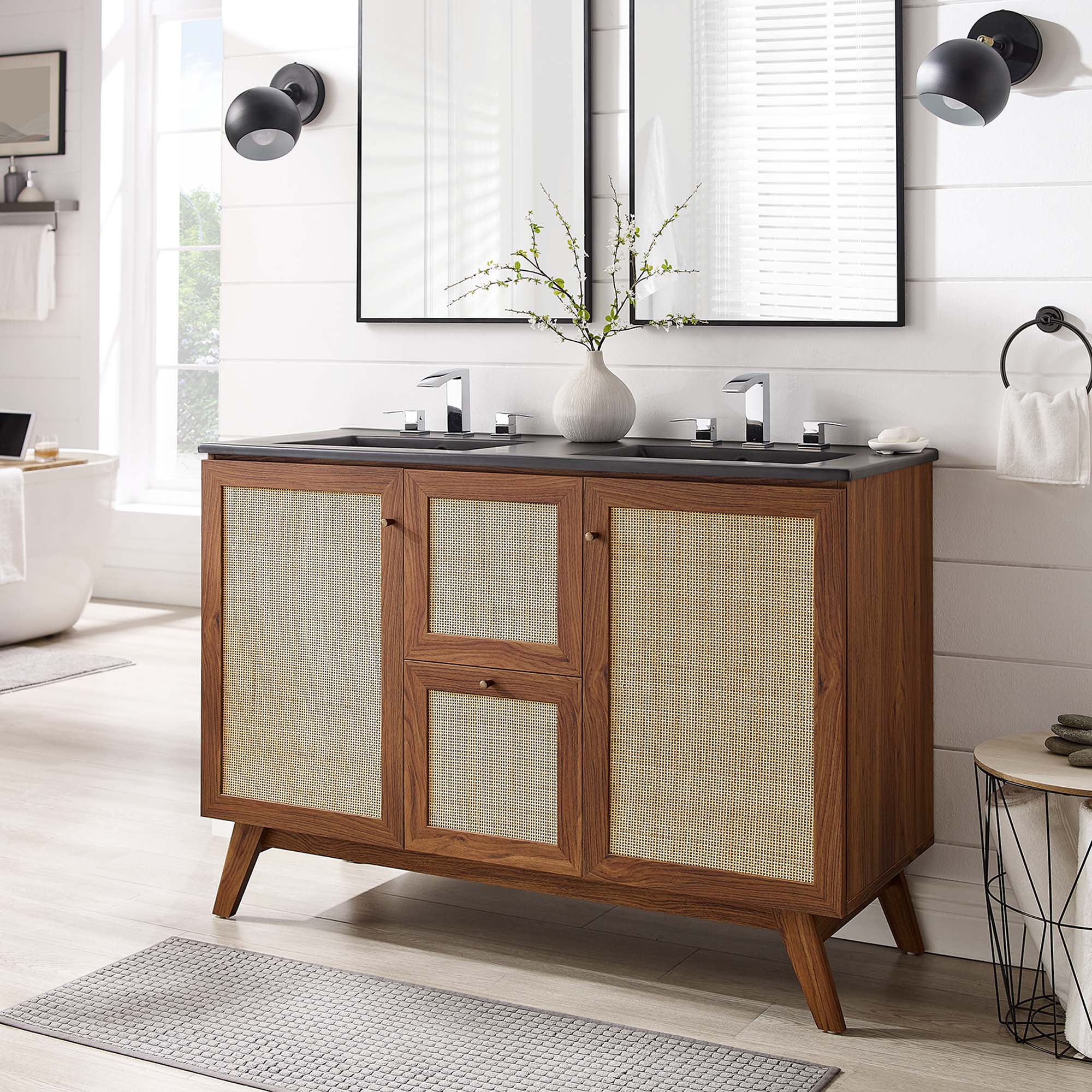 Modway Soma 48” Double Sink Bathroom Vanity