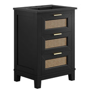 Modway Dixie 24” Solid Wood Bathroom Vanity Cabinet