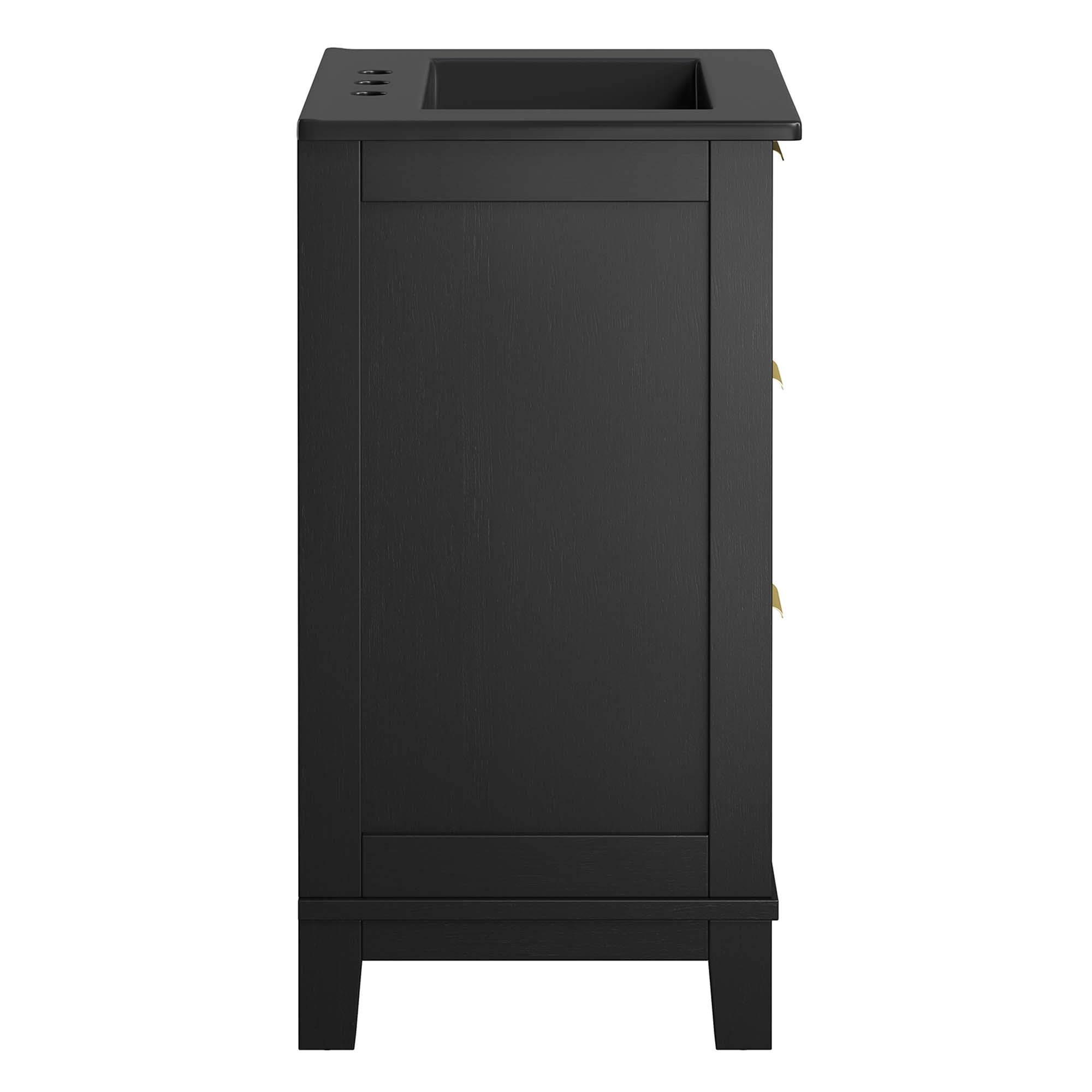 Modway Dixie 24” Solid Wood Bathroom Vanity Cabinet