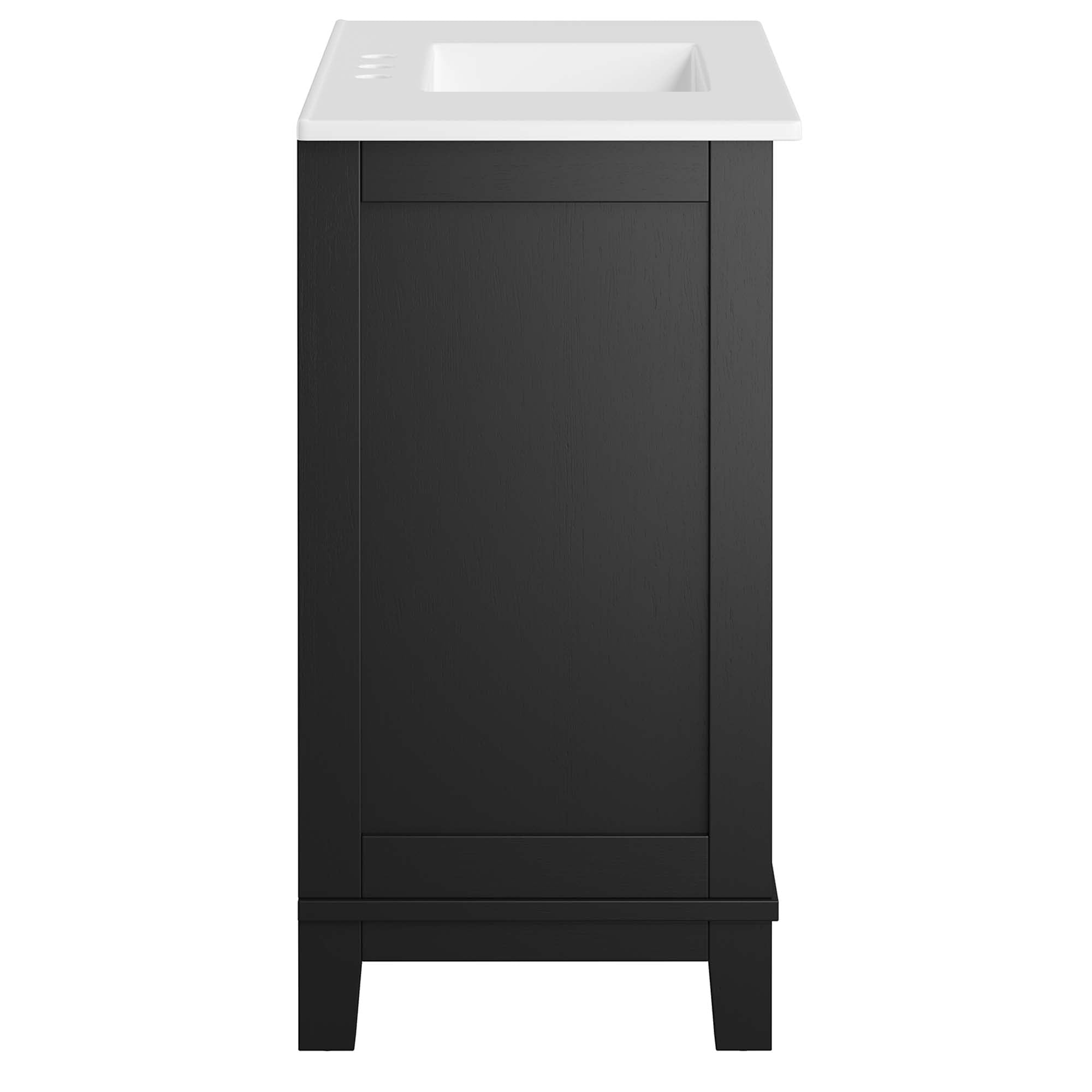 Modway Dixie 36” Solid Wood Bathroom Vanity Cabinet