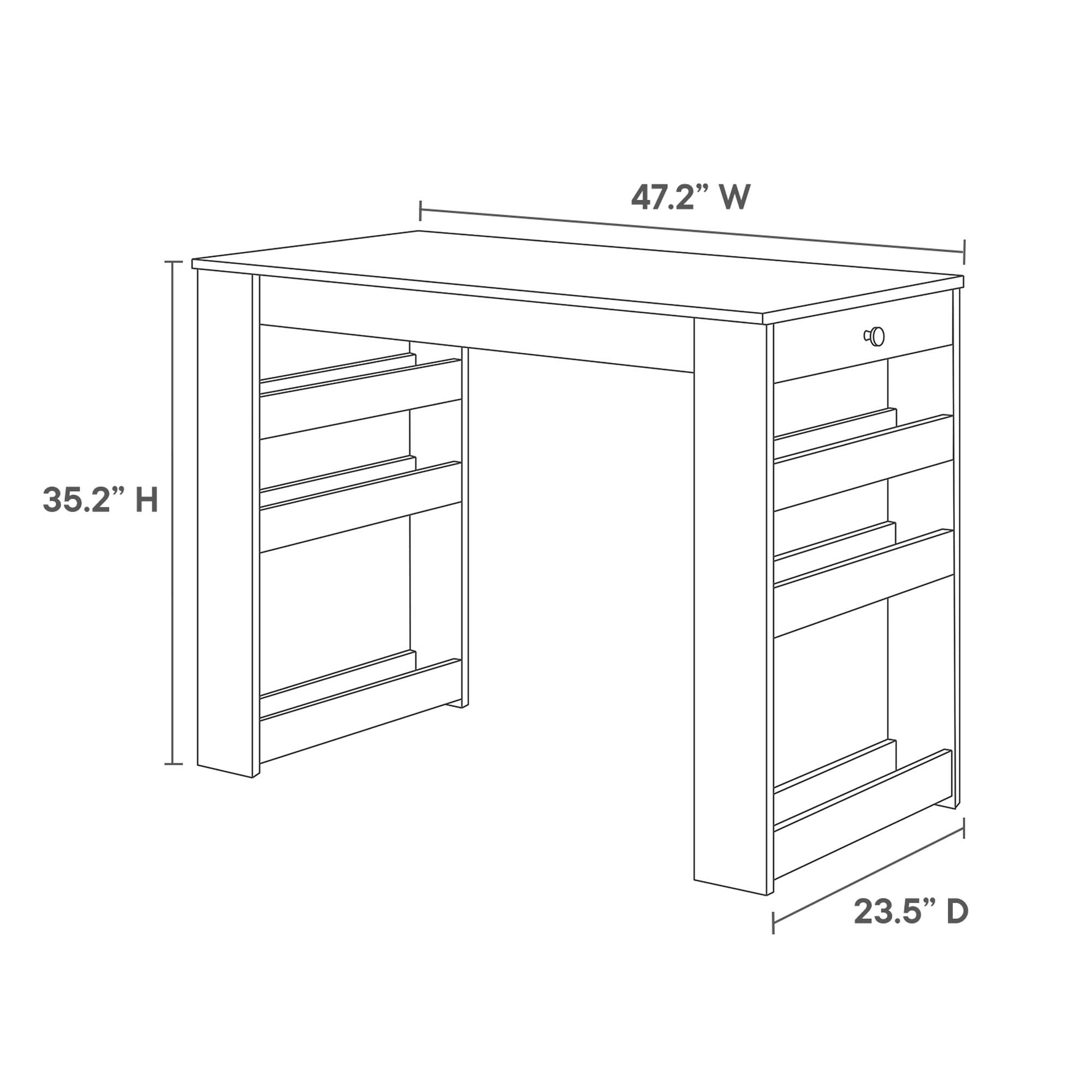 Modway Galley 3-Piece Kitchen Island and Stool Set