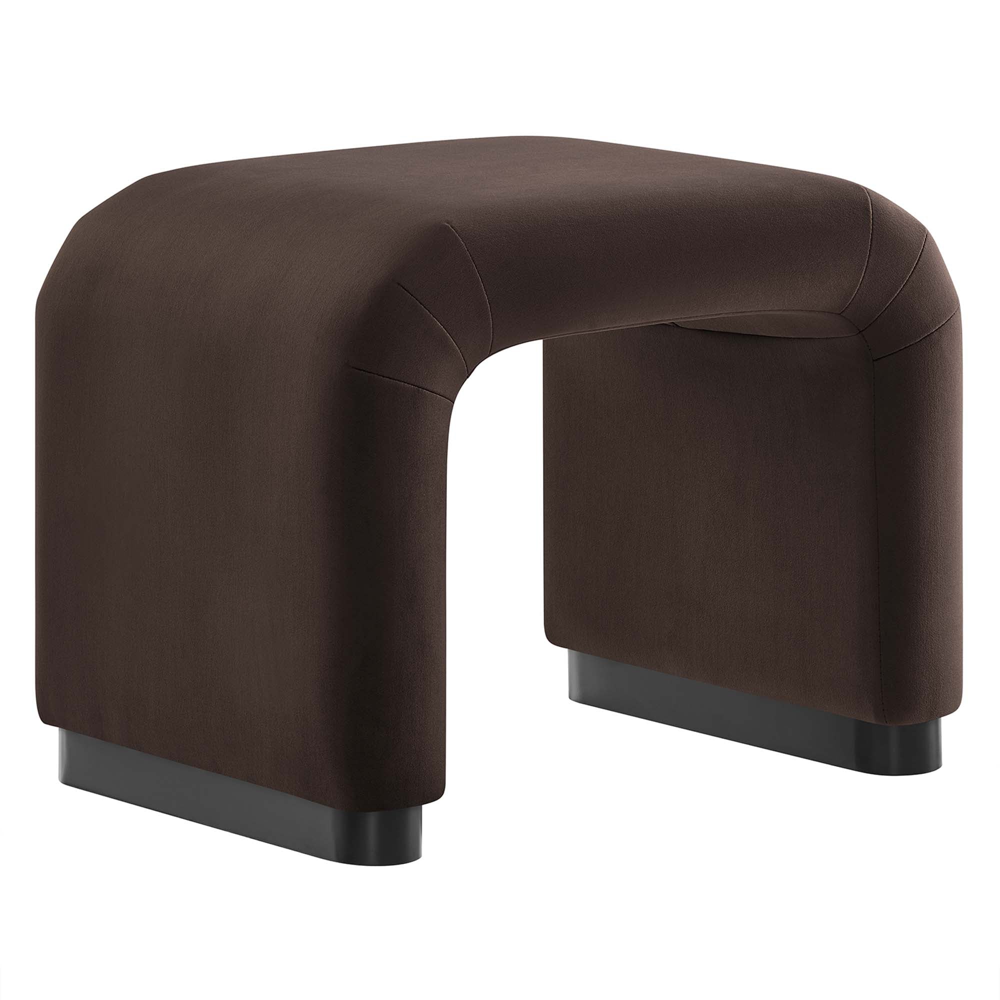Modway Koda Performance Velvet Waterfall Stool
