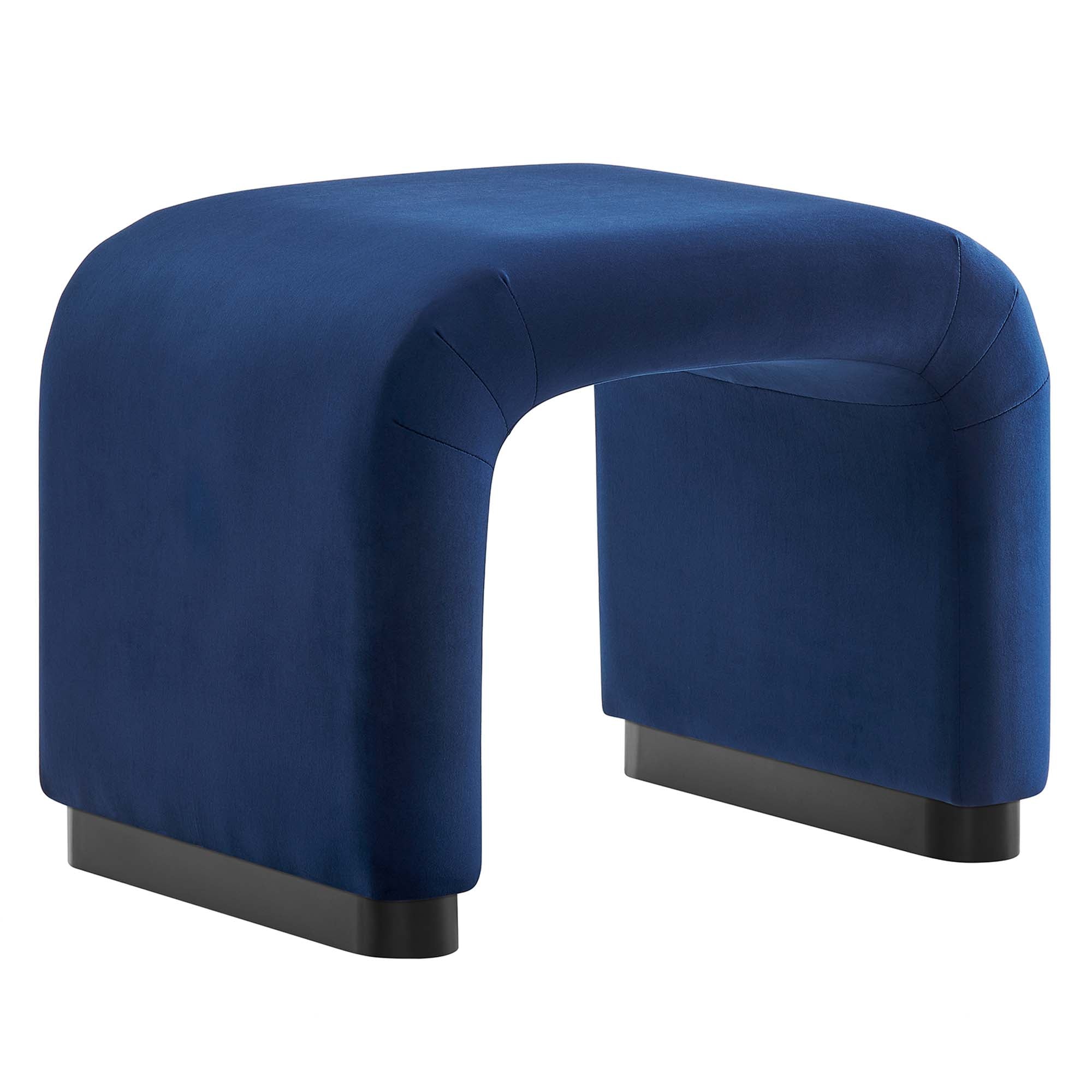 Modway Koda Performance Velvet Waterfall Stool
