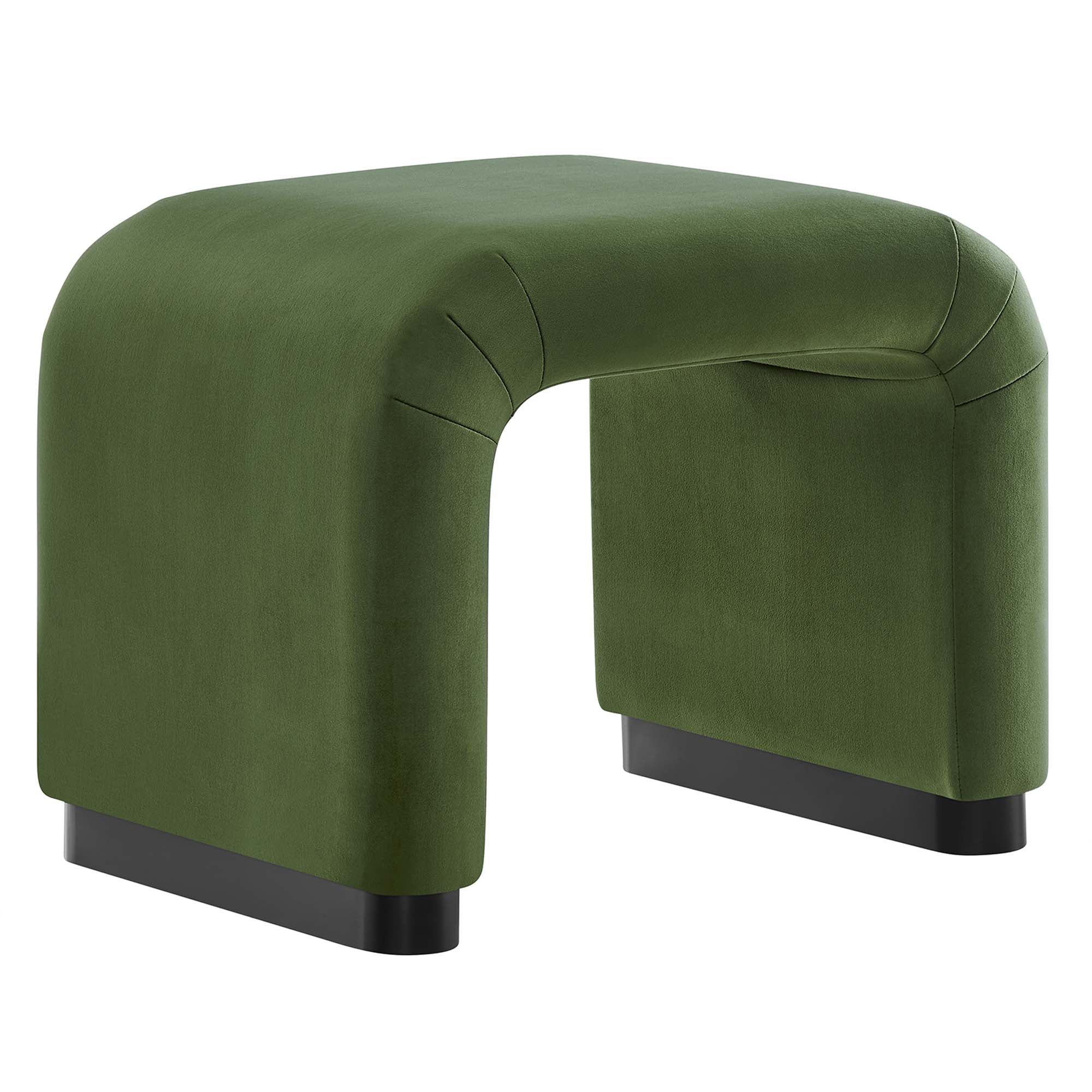 Modway Koda Performance Velvet Waterfall Stool