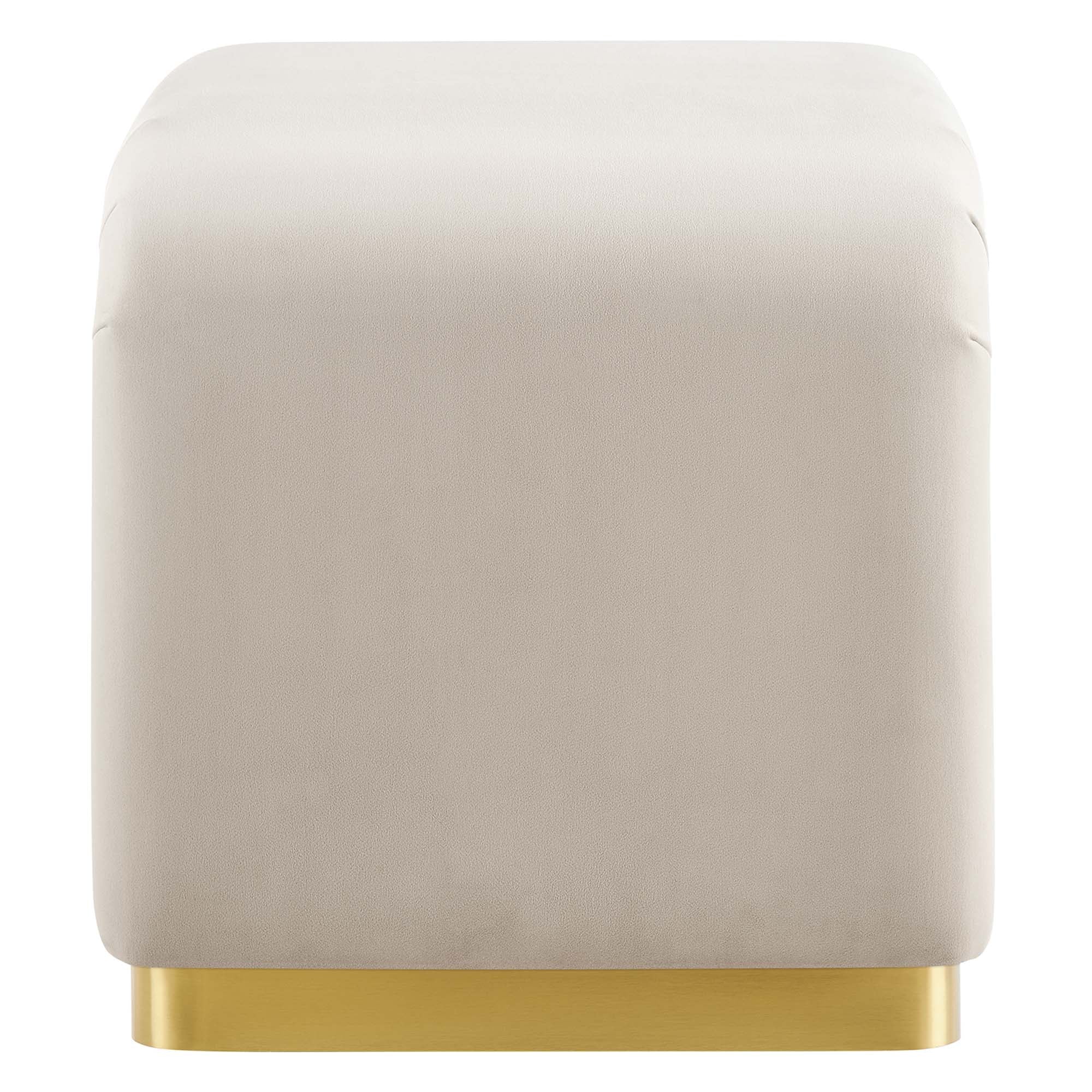 Modway Koda Performance Velvet Waterfall Stool