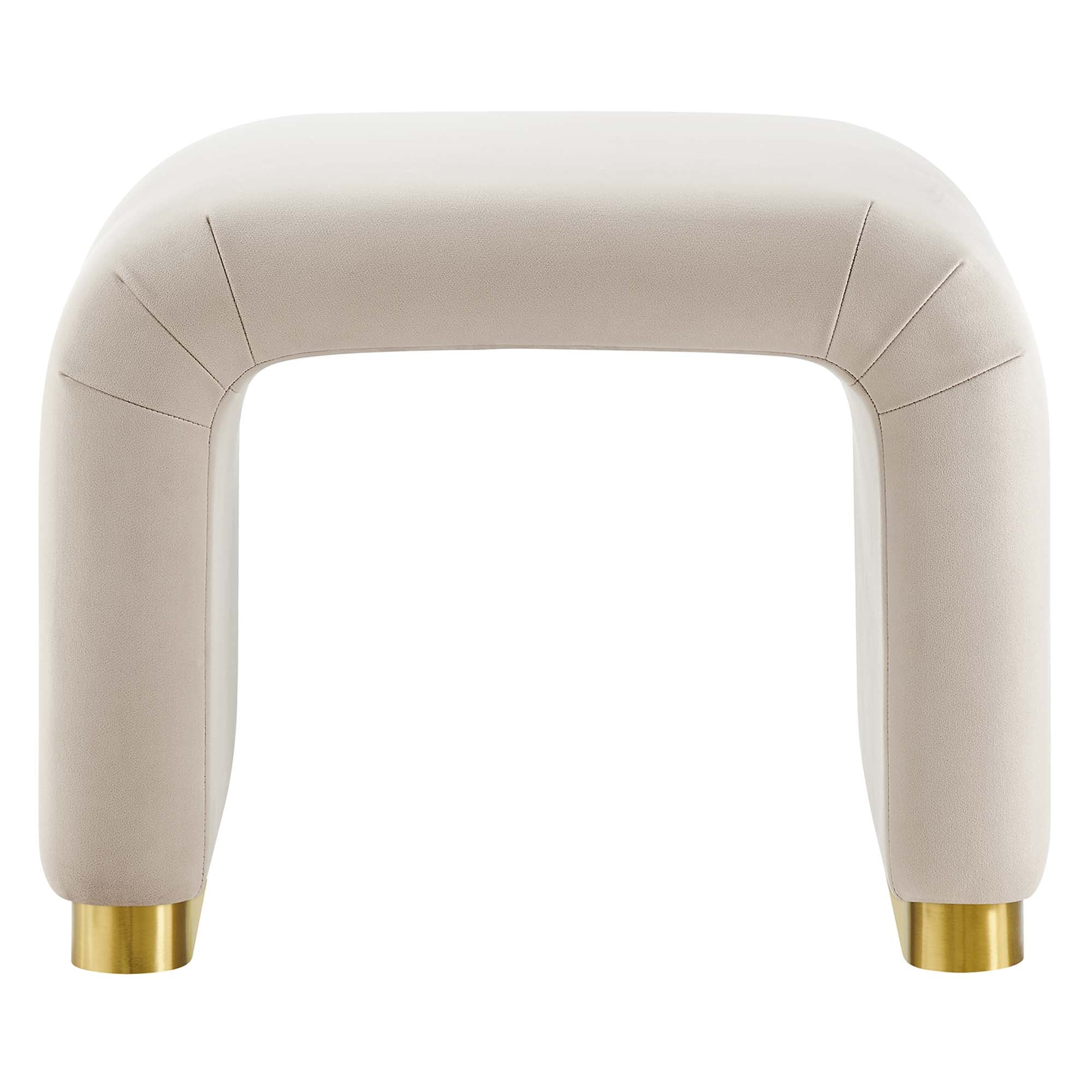 Modway Koda Performance Velvet Waterfall Stool
