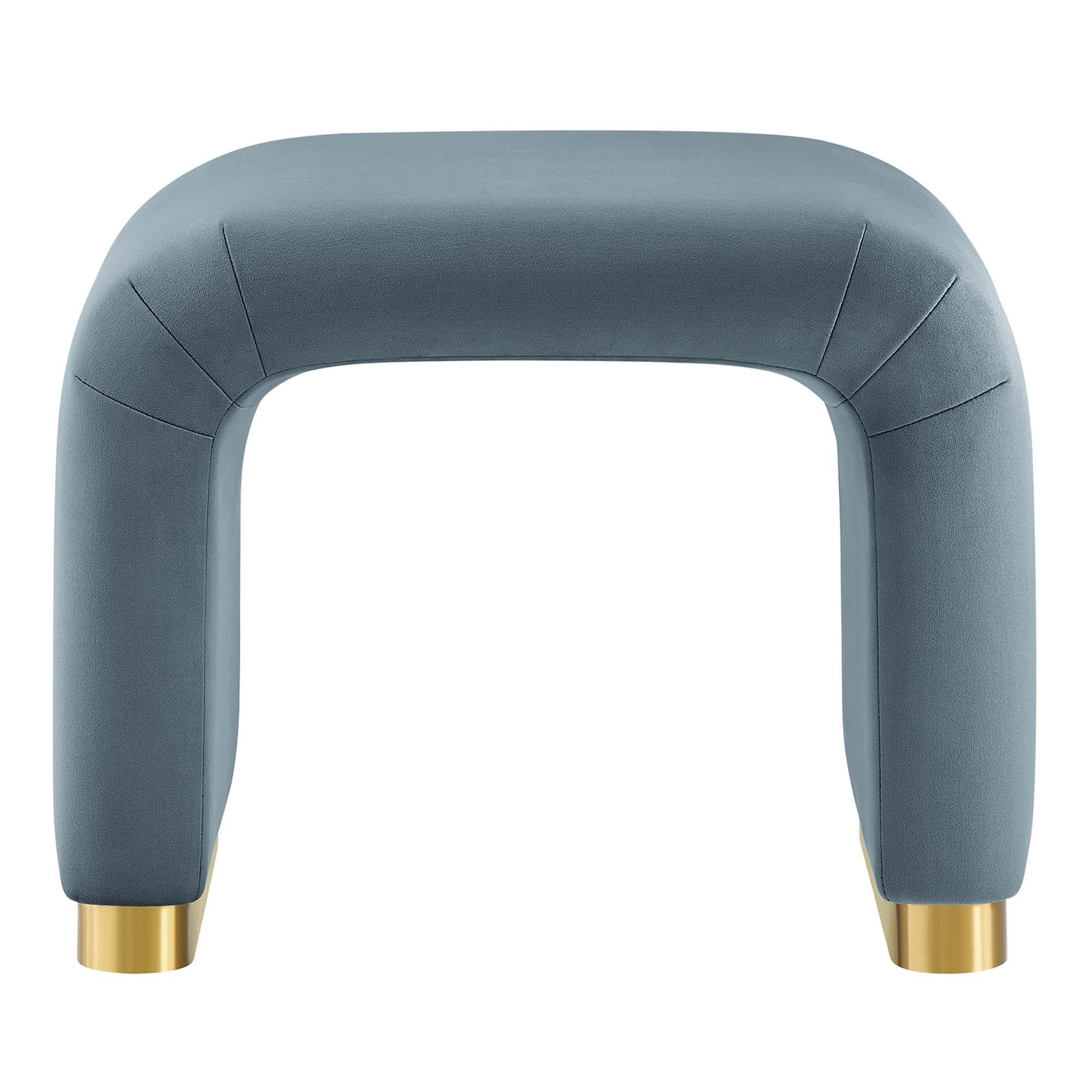 Modway Koda Performance Velvet Waterfall Stool