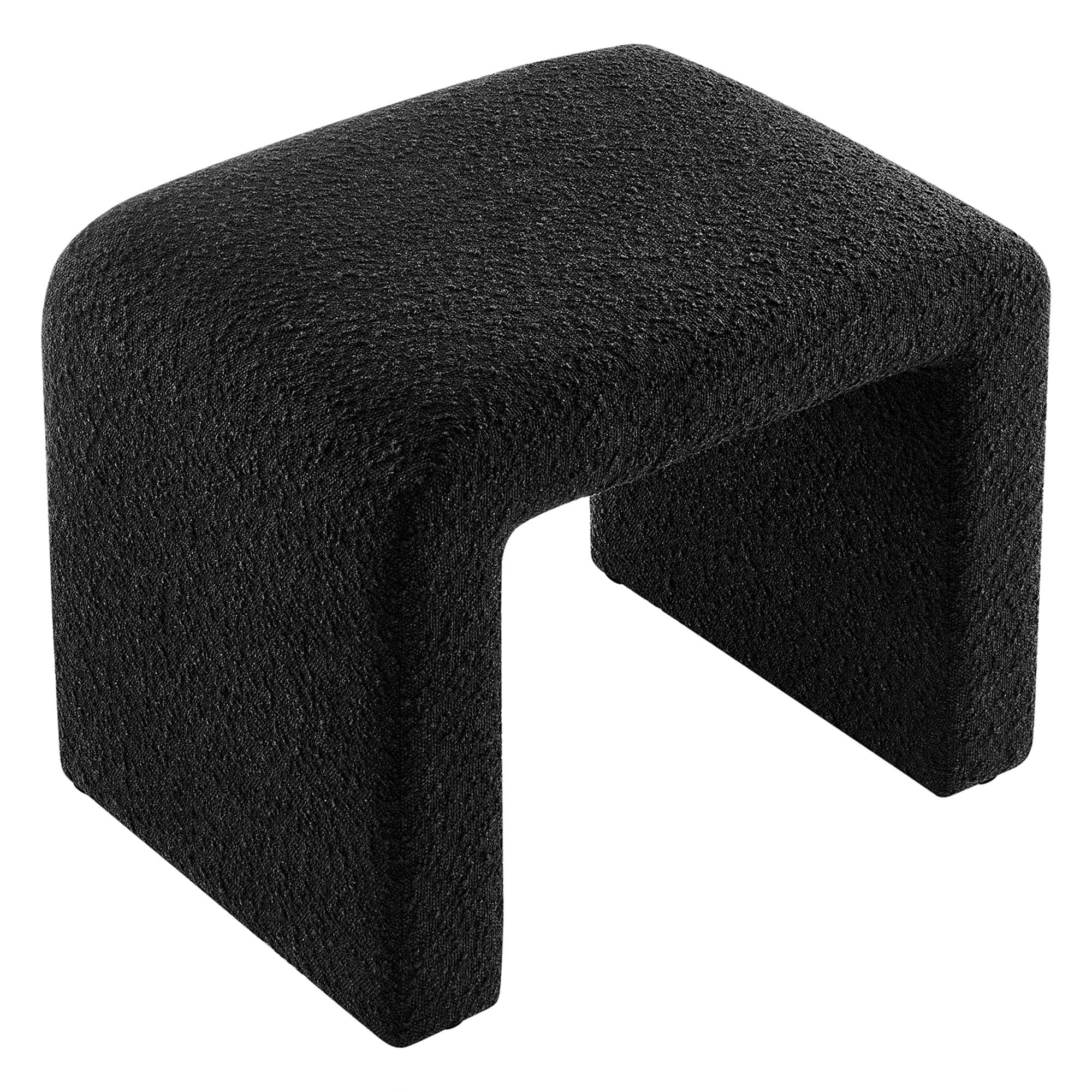 Modway Simba Boucle Fabric Waterfall Stool