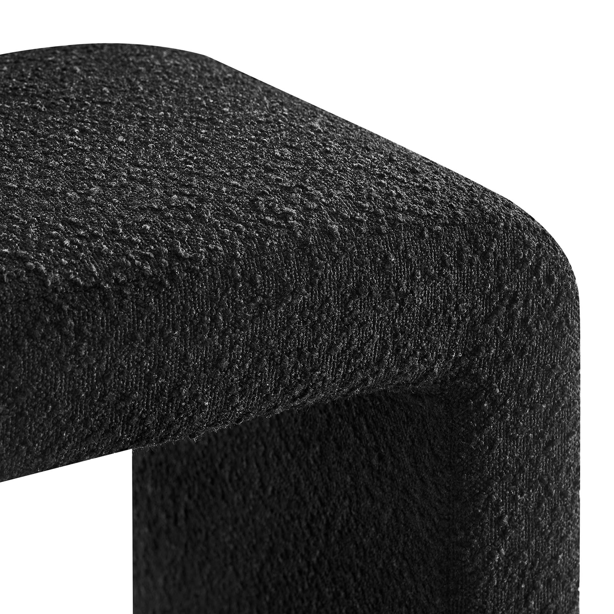 Modway Simba Boucle Fabric Waterfall Stool