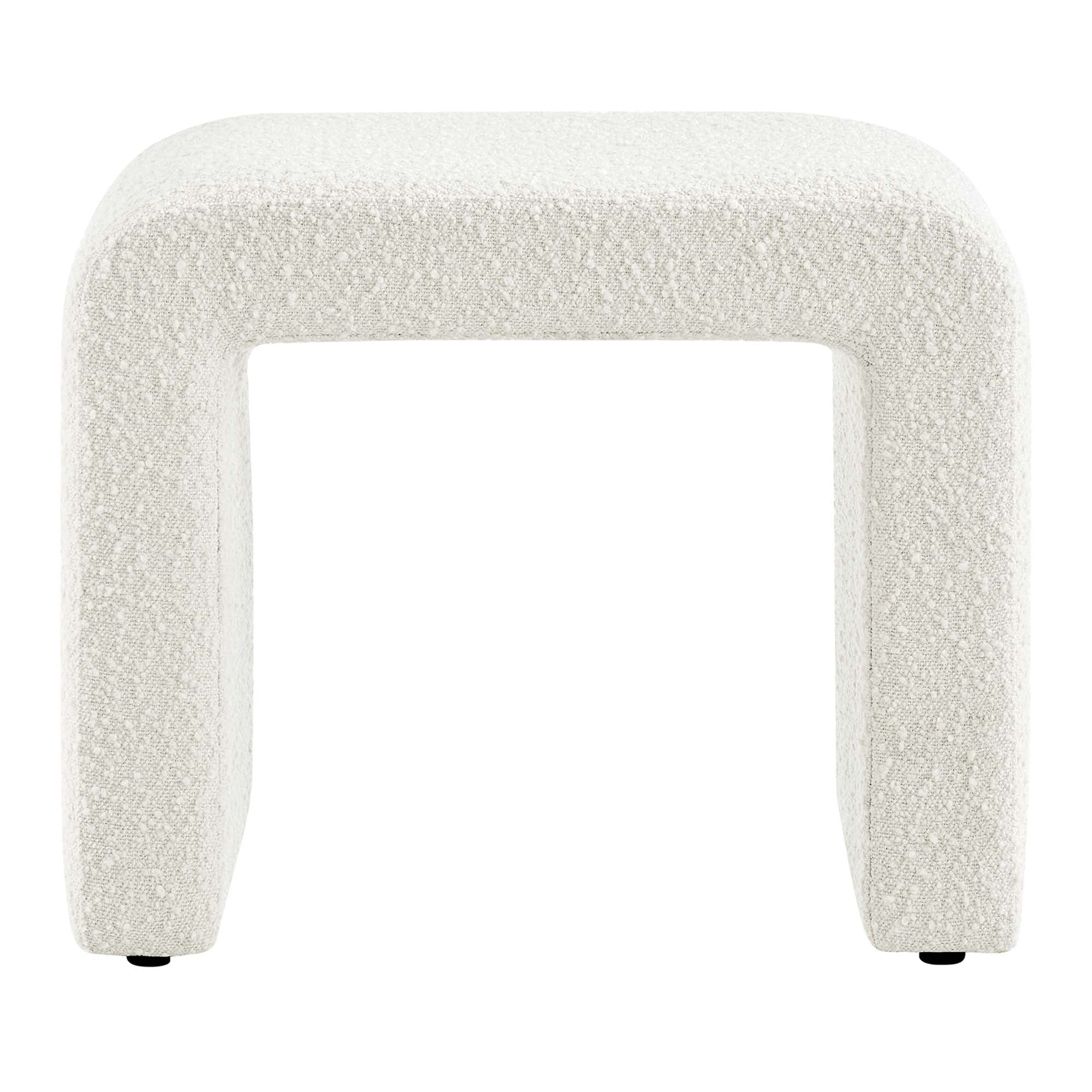 Modway Simba Boucle Fabric Waterfall Stool