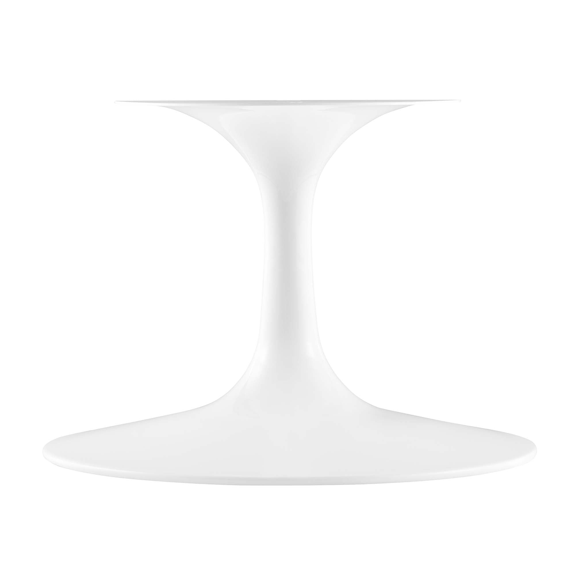 Modway Lippa 36" Round Faux Travertine Coffee Table