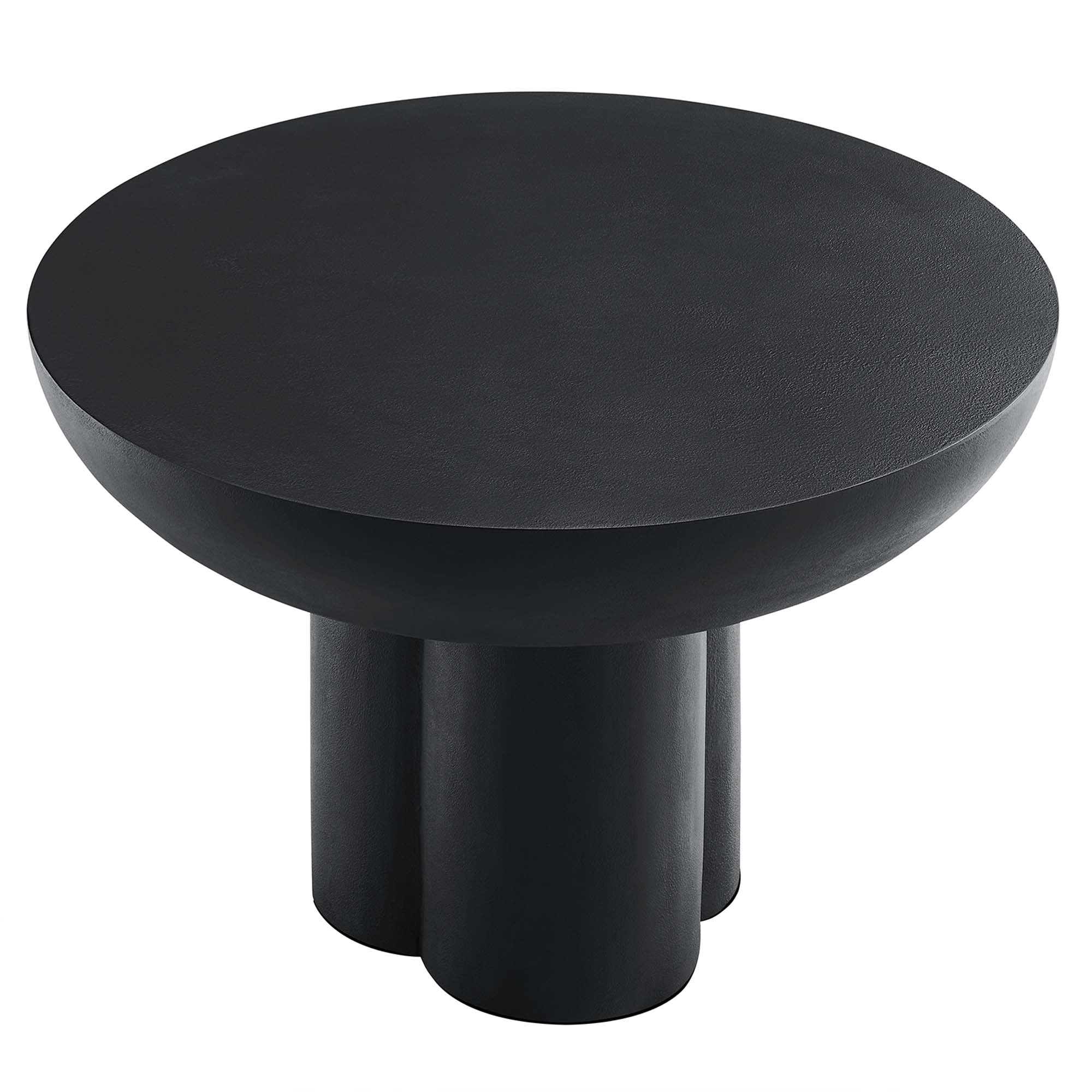 Modway Caspian Round Concrete Coffee Table