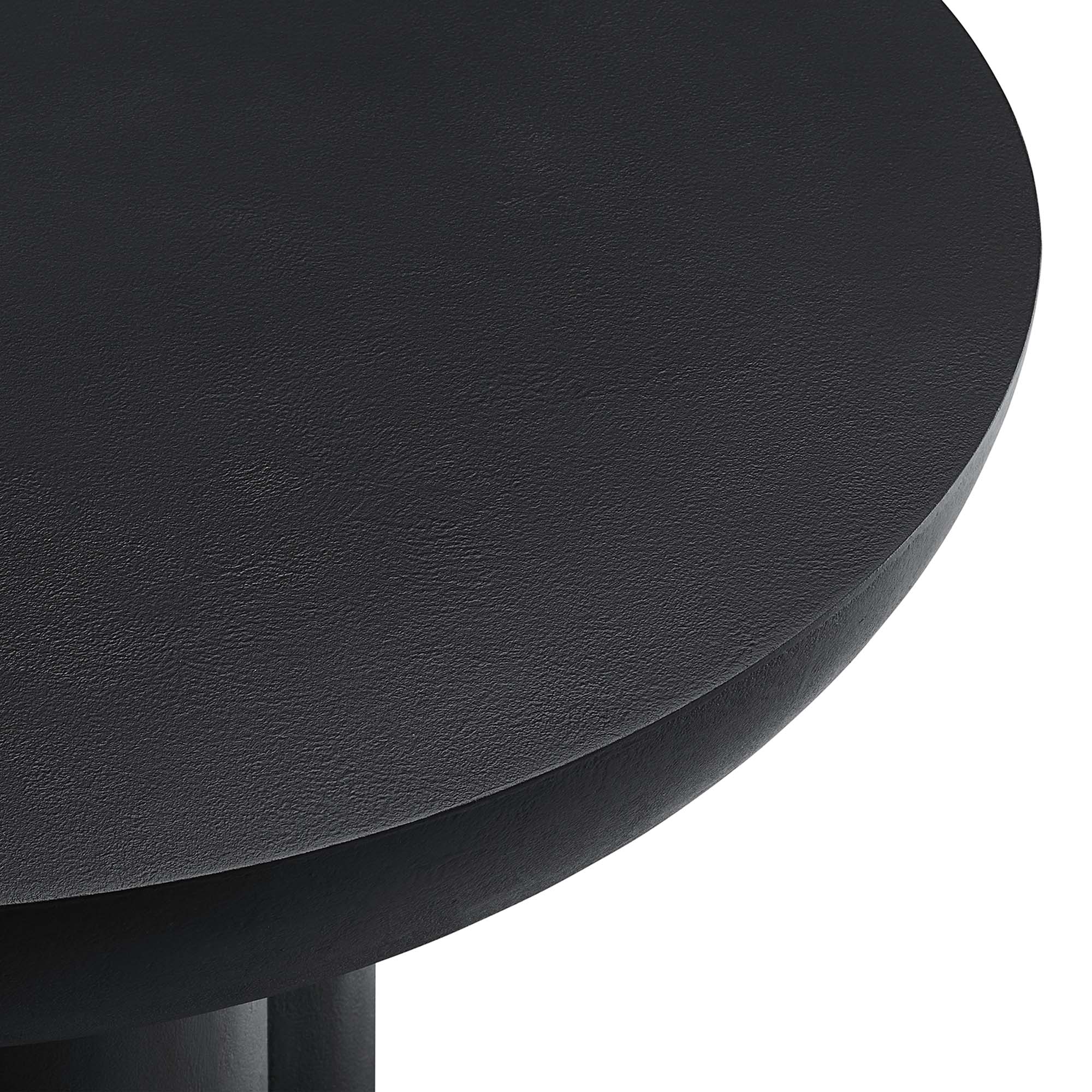 Modway Caspian Round Concrete Coffee Table