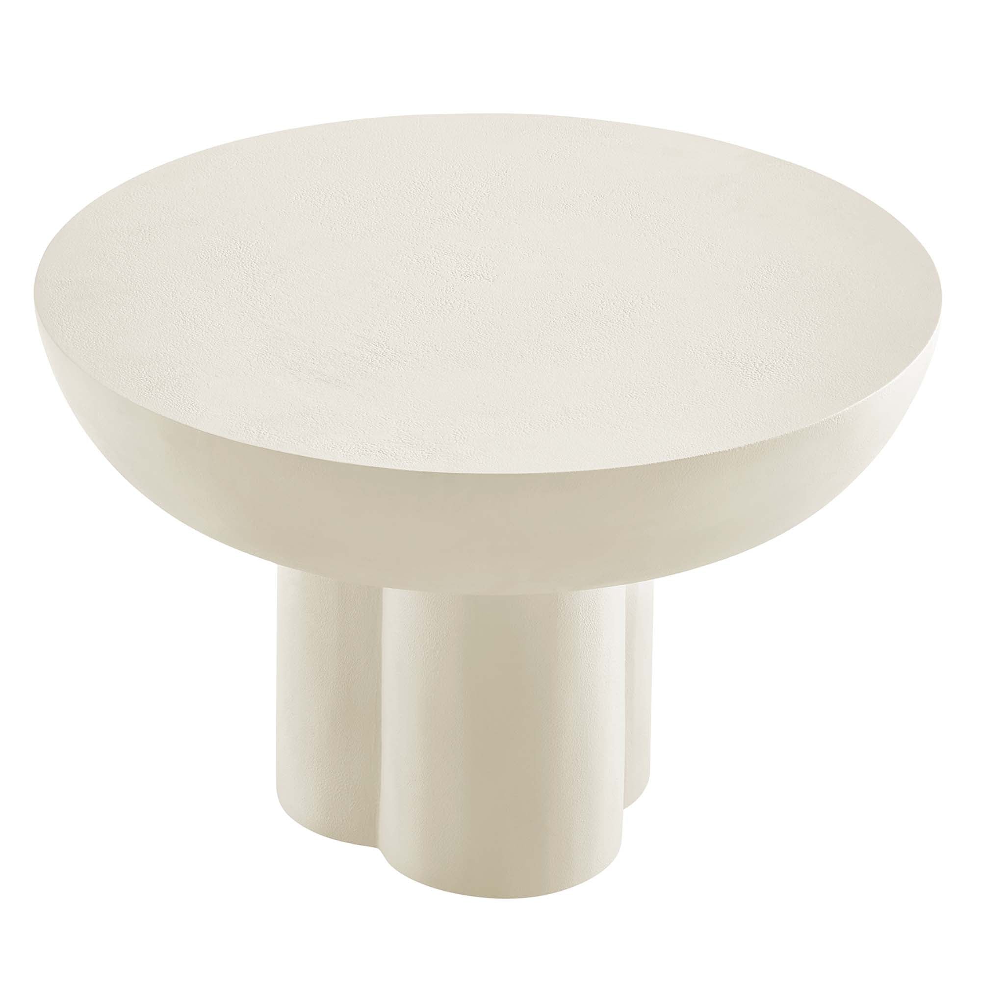 Modway Caspian Round Concrete Coffee Table