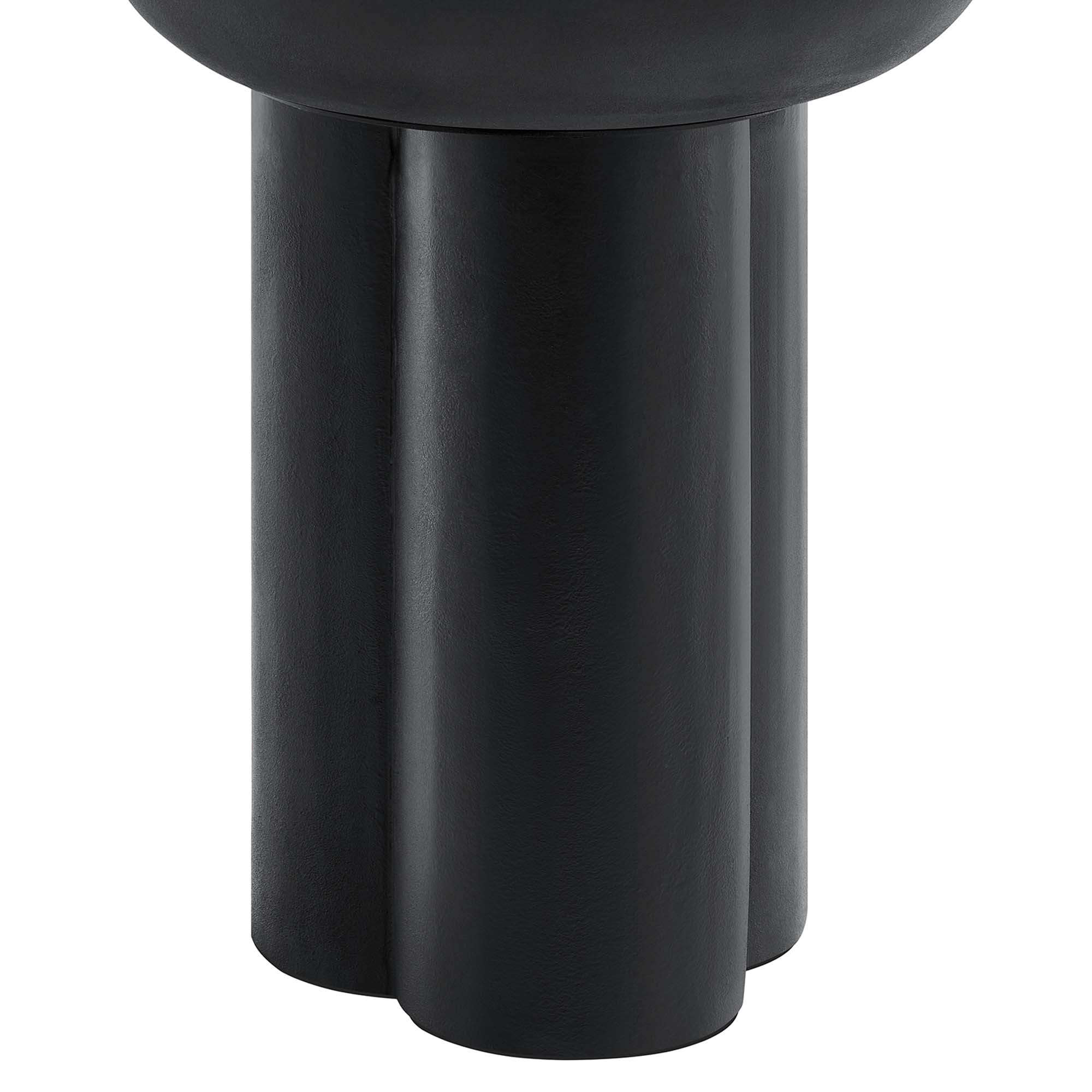 Modway Caspian Round Concrete Side Table