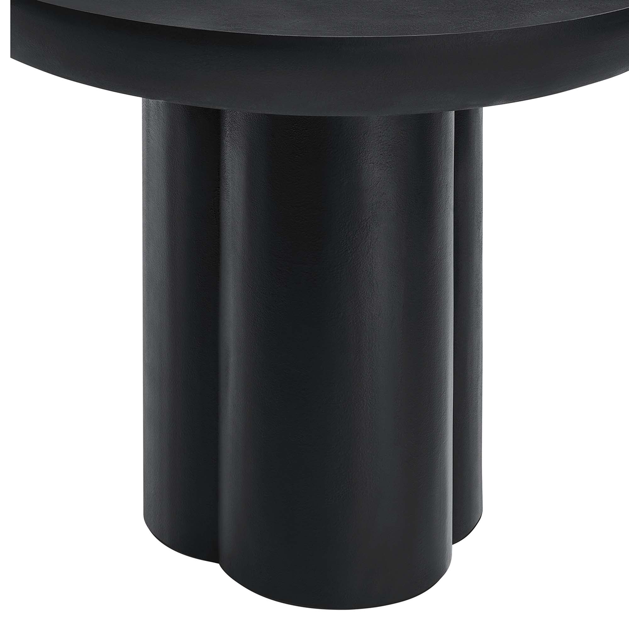 Modway Caspian 40" Round Concrete Dining Table