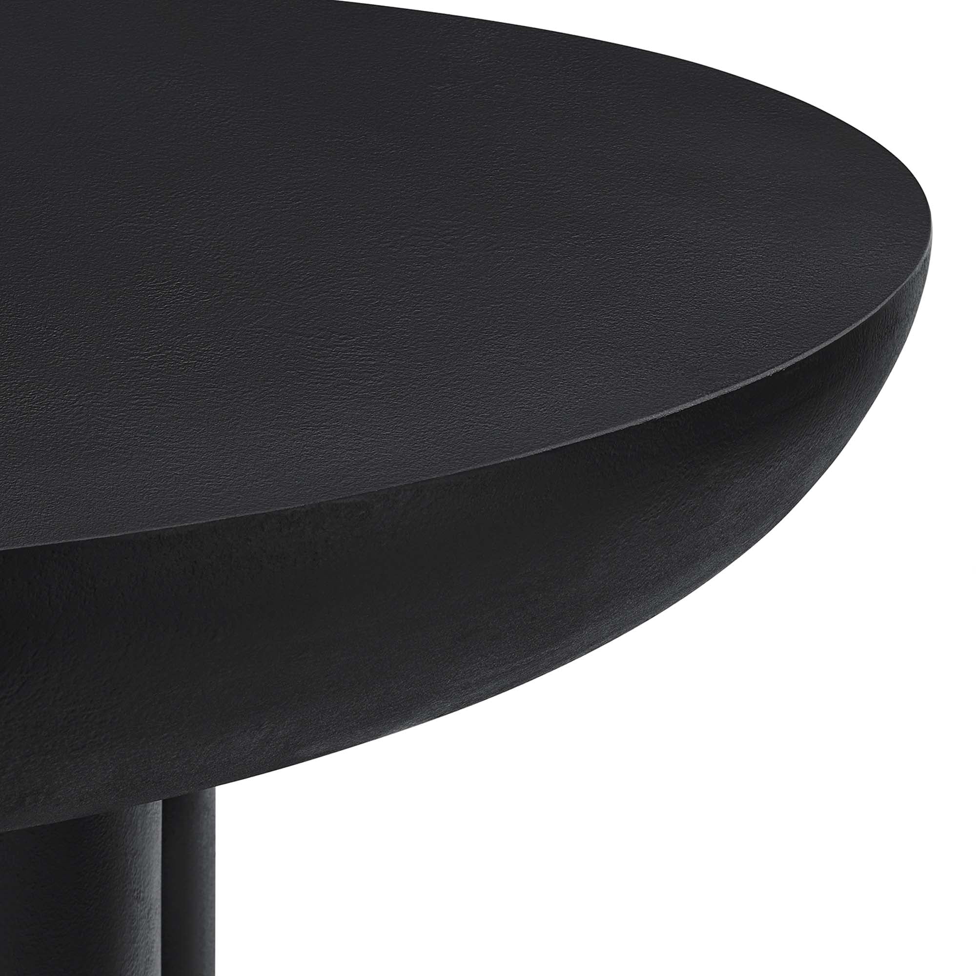 Modway Caspian 40" Round Concrete Dining Table