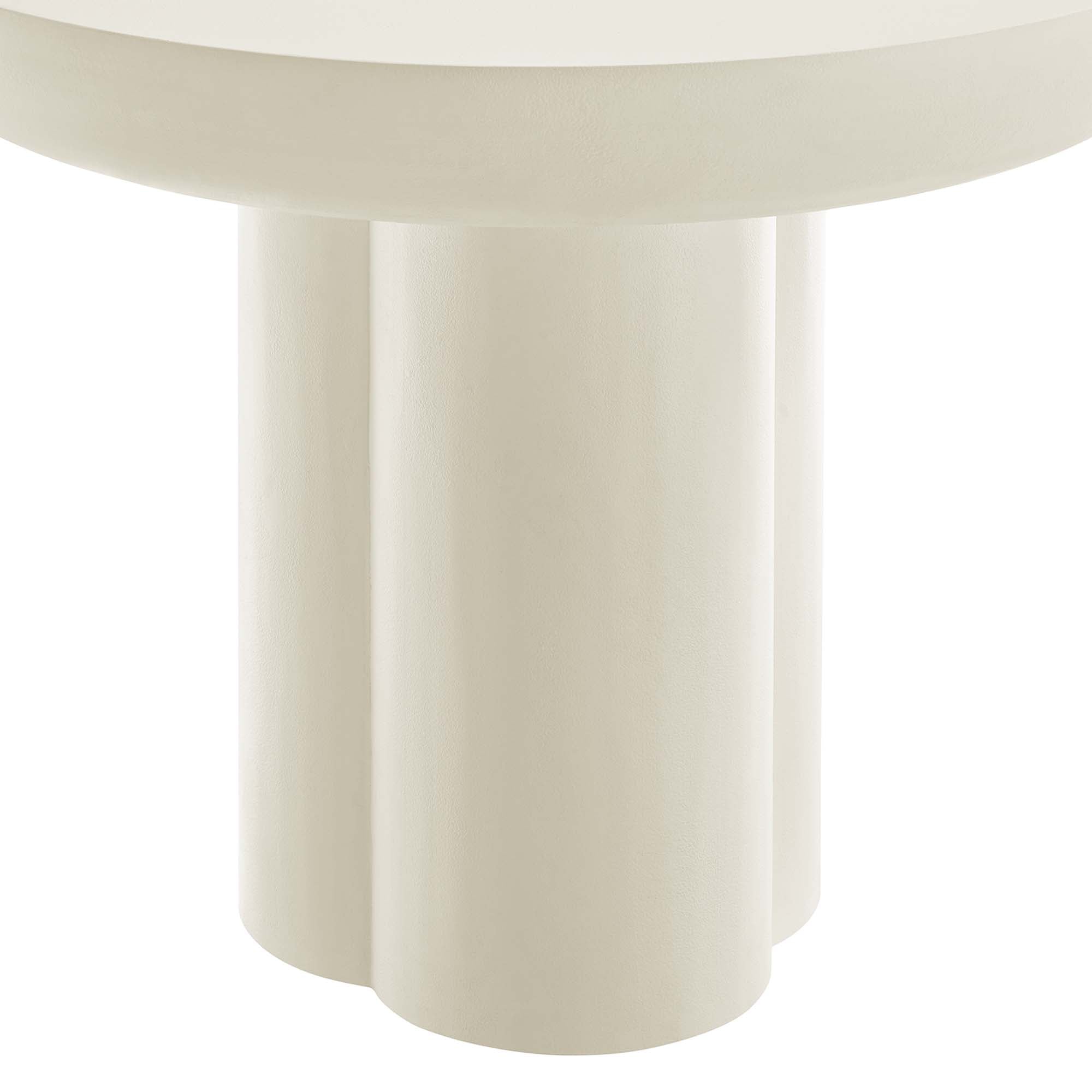 Modway Caspian 40" Round Concrete Dining Table