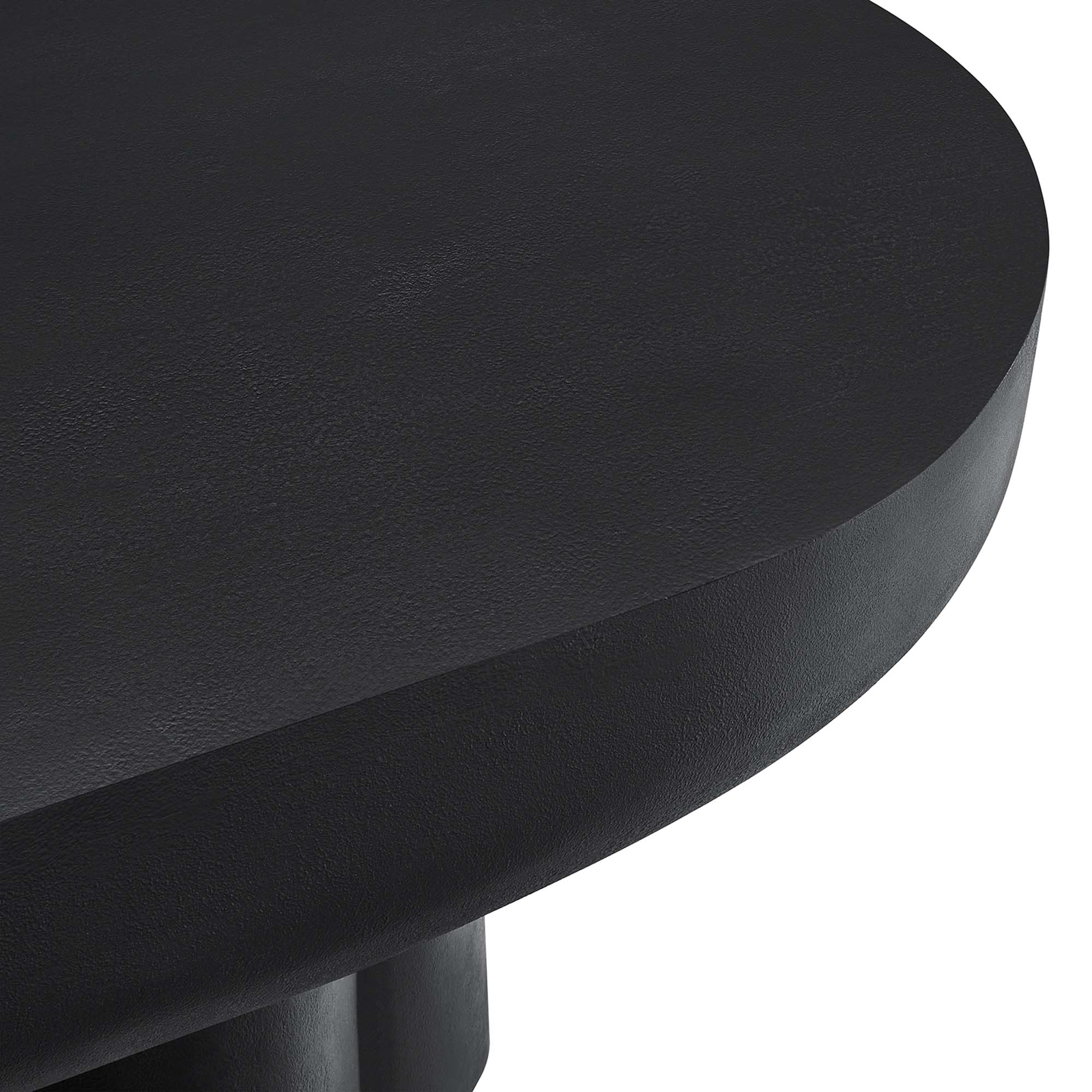 Modway Caspian Oval Concrete Coffee Table