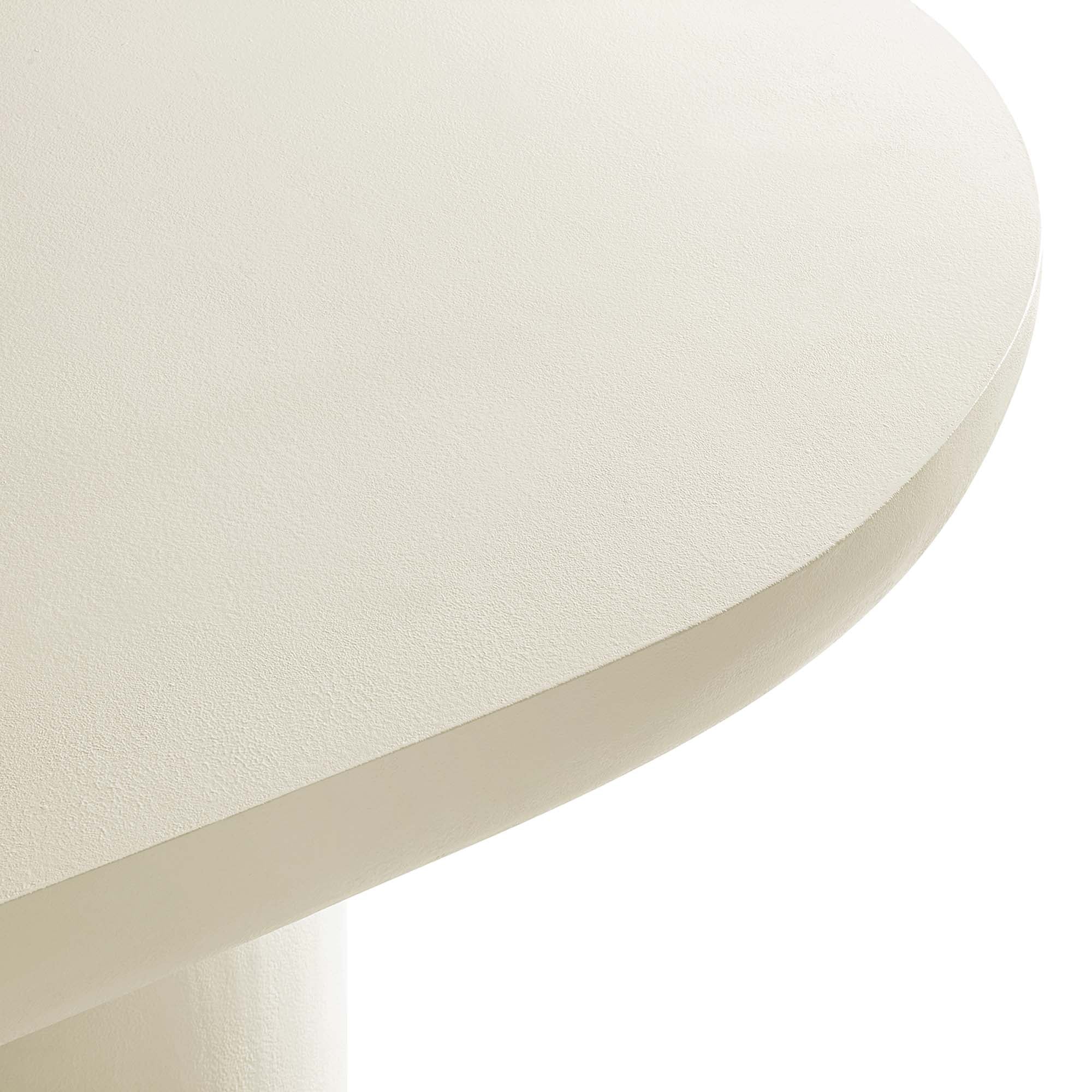 Modway Caspian 72" Oval Concrete Dining Table