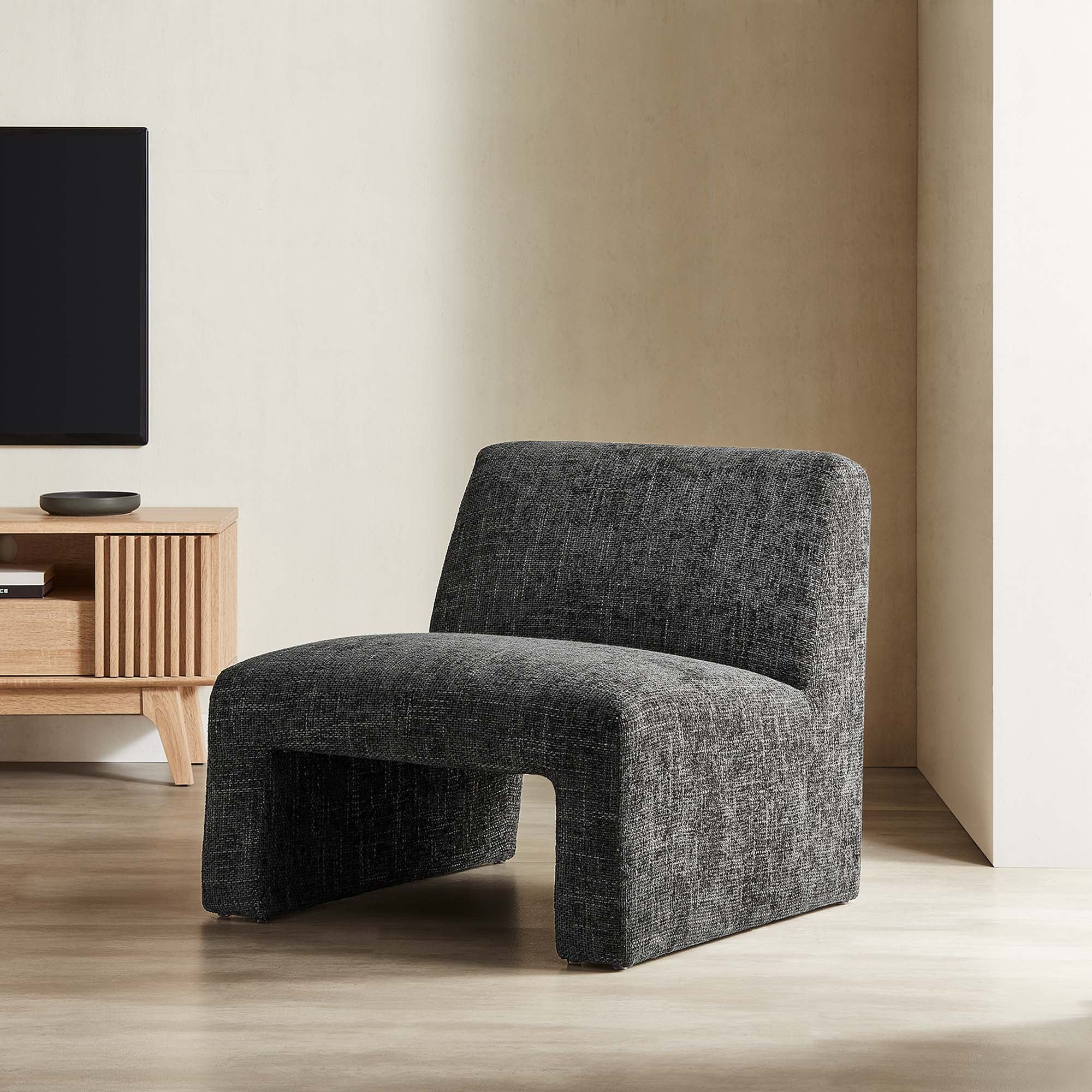 Modway Amita Chenille Upholstered Accent Chair
