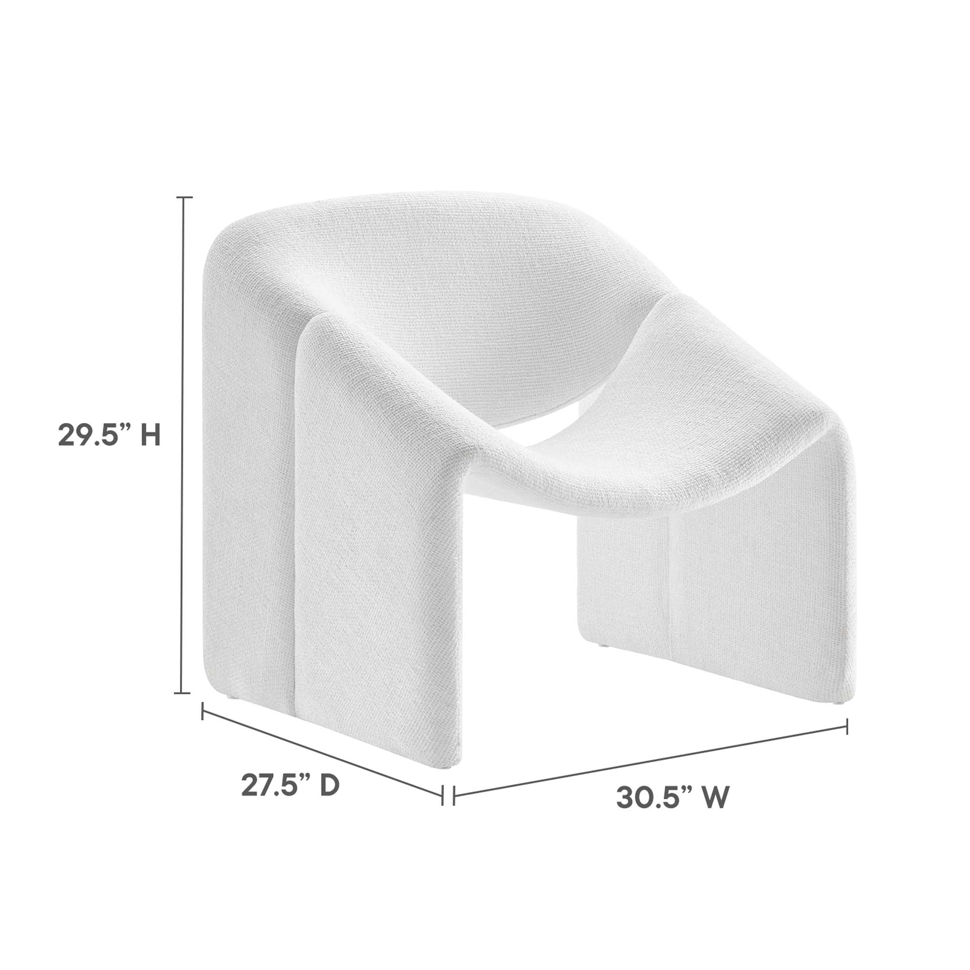 Modway Vivi Chenille Upholstered Accent Chair