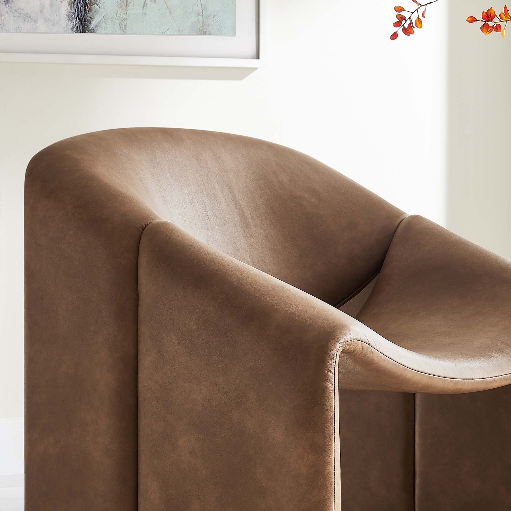 Modway Vivi Vegan Leather Accent Chair