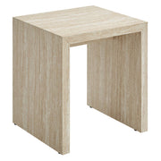 Modway Mirella Faux Travertine Side Table