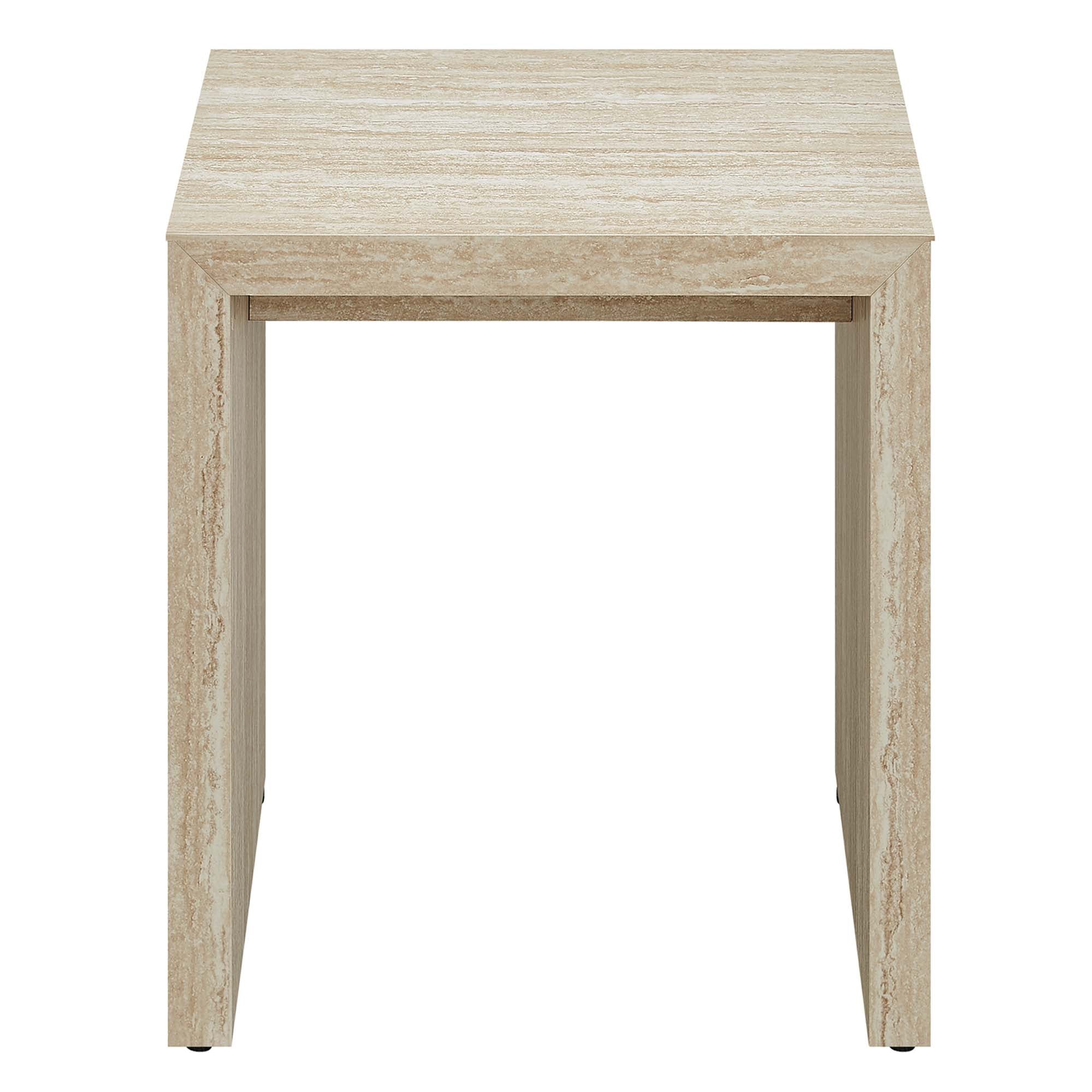 Modway Mirella Faux Travertine Side Table