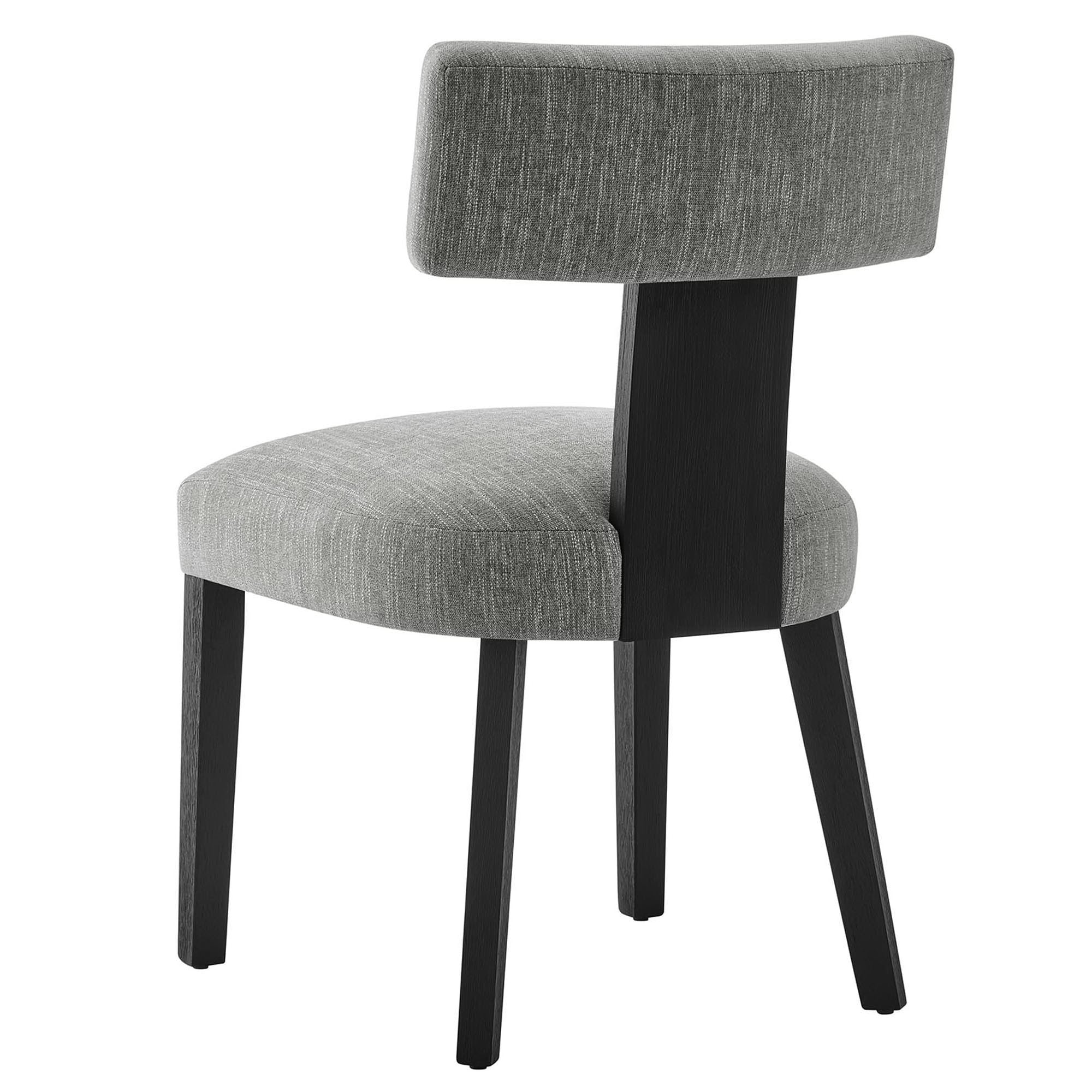 Modway Nalani Fabric Upholstered Dining Chairs Set of 2