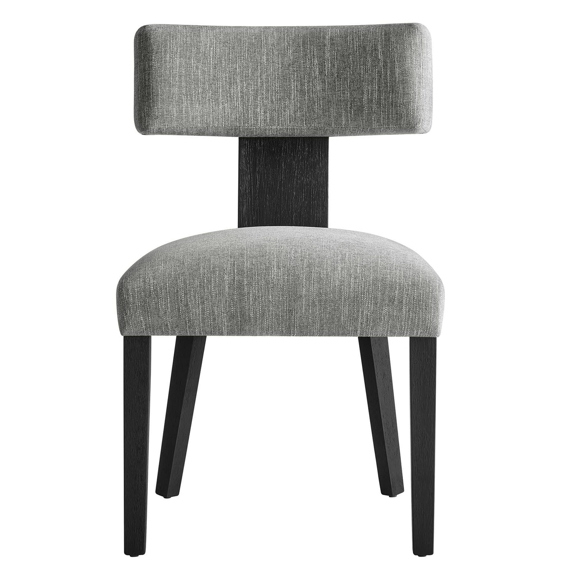 Modway Nalani Fabric Upholstered Dining Chairs Set of 2