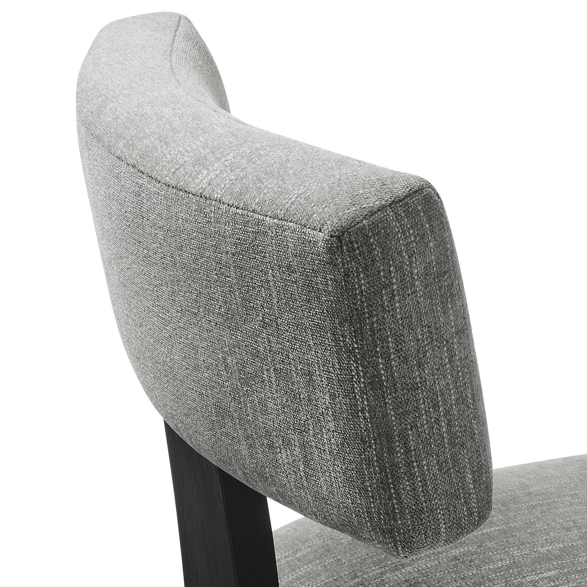 Modway Nalani Fabric Upholstered Dining Chairs Set of 2