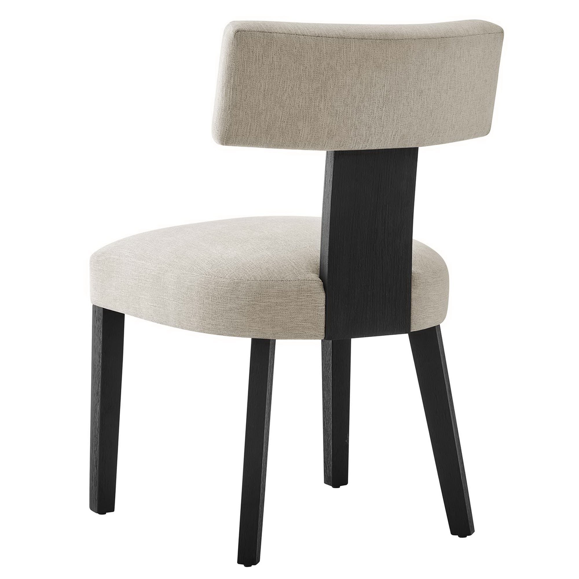 Modway Nalani Fabric Upholstered Dining Chairs Set of 2