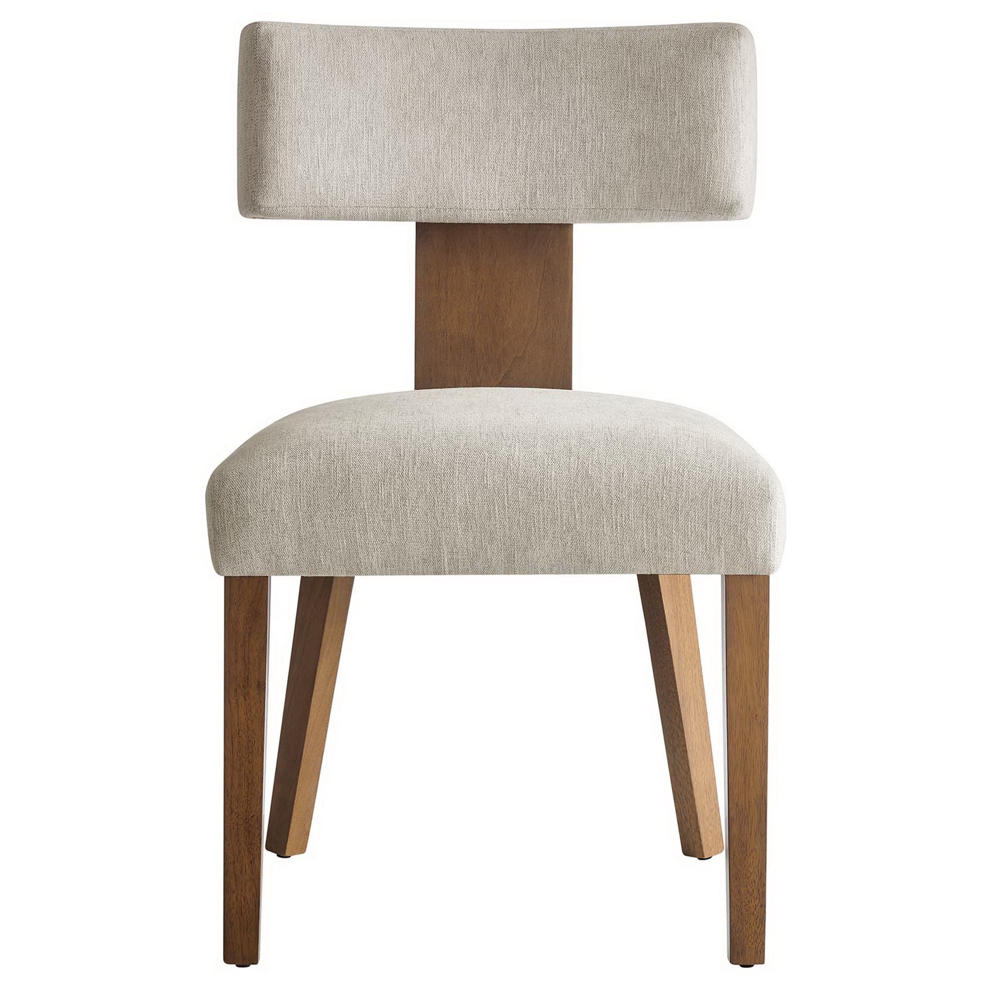 Modway Nalani Fabric Upholstered Dining Chairs Set of 2