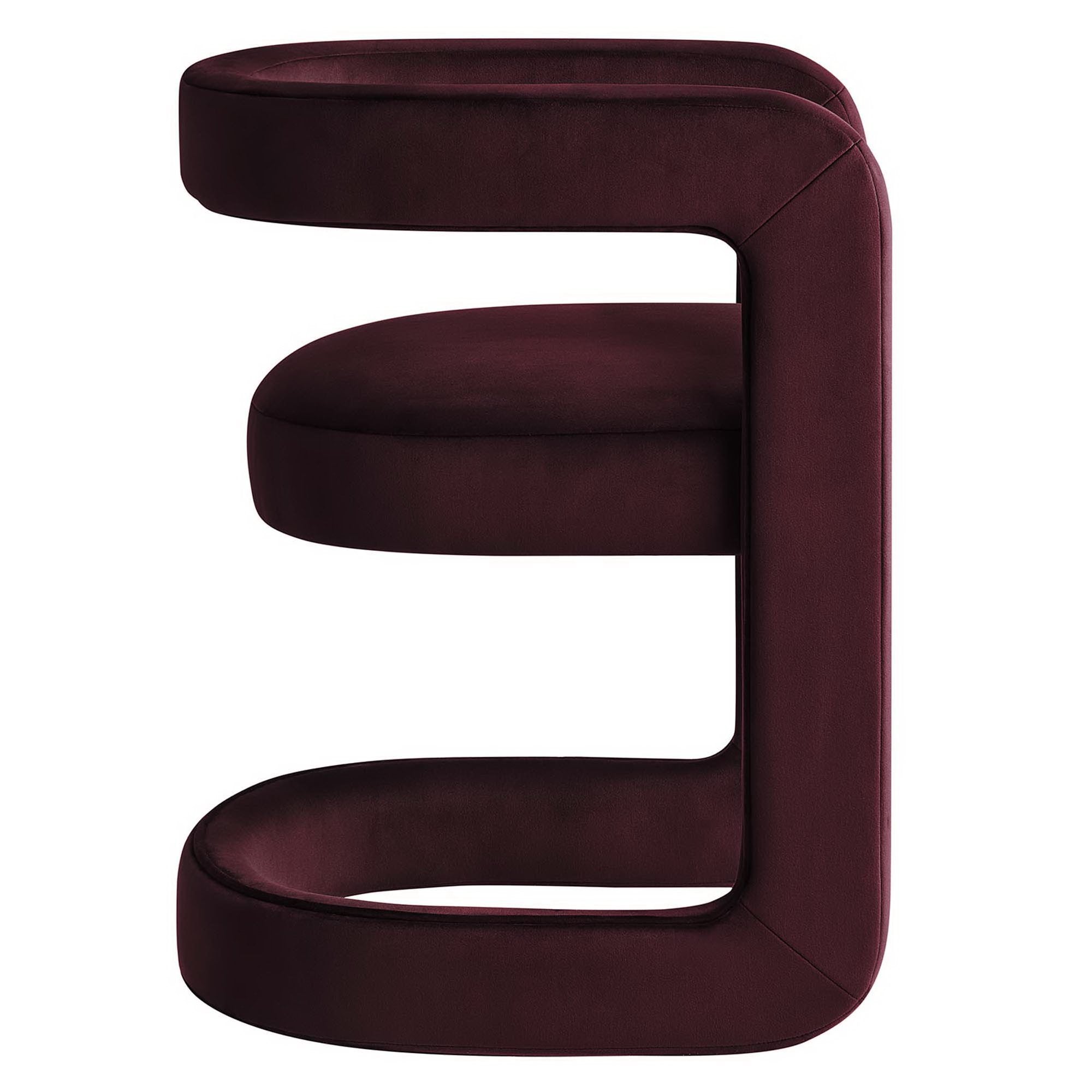 Modway Winslow Barrel Performance Velvet Dining Chair