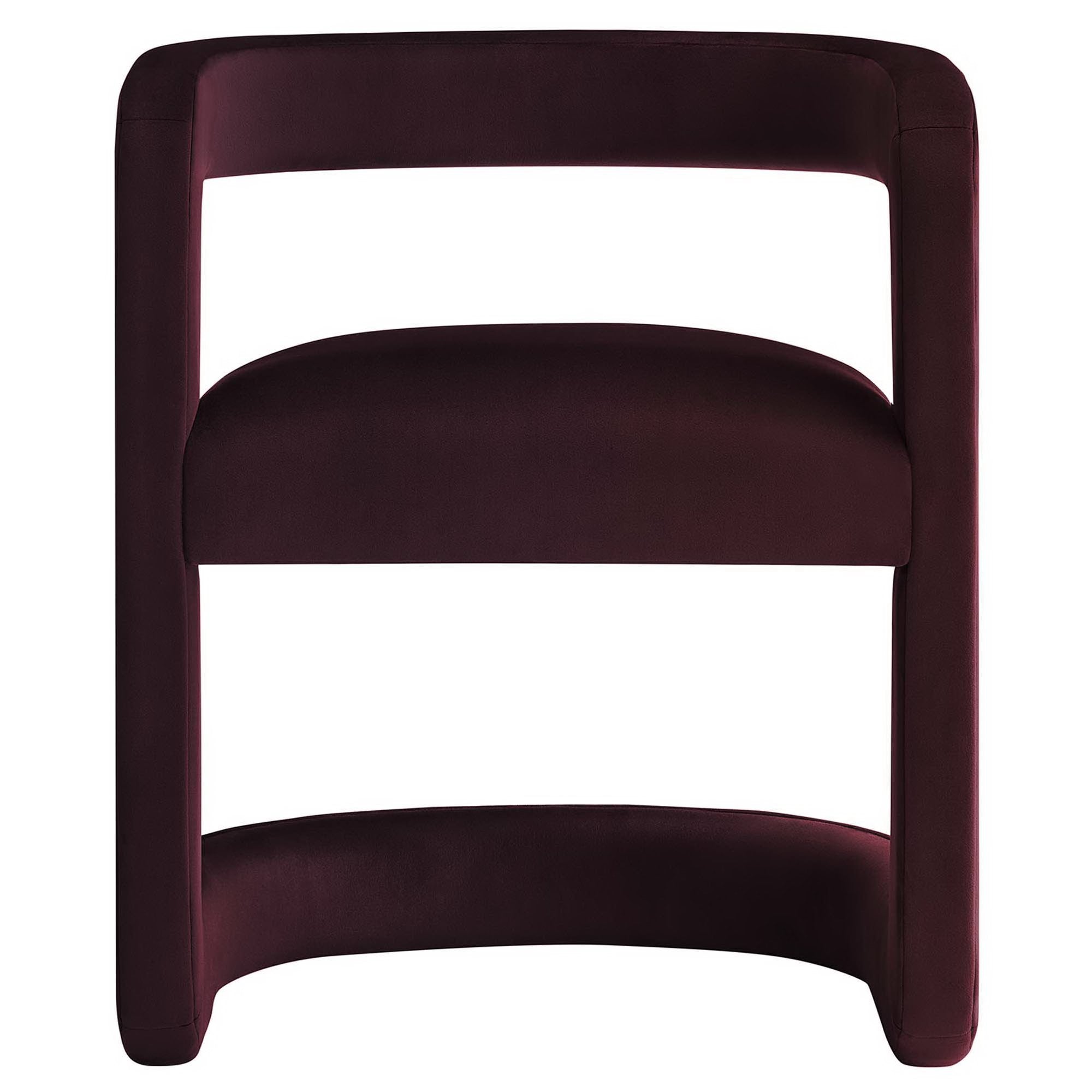 Modway Winslow Barrel Performance Velvet Dining Chair