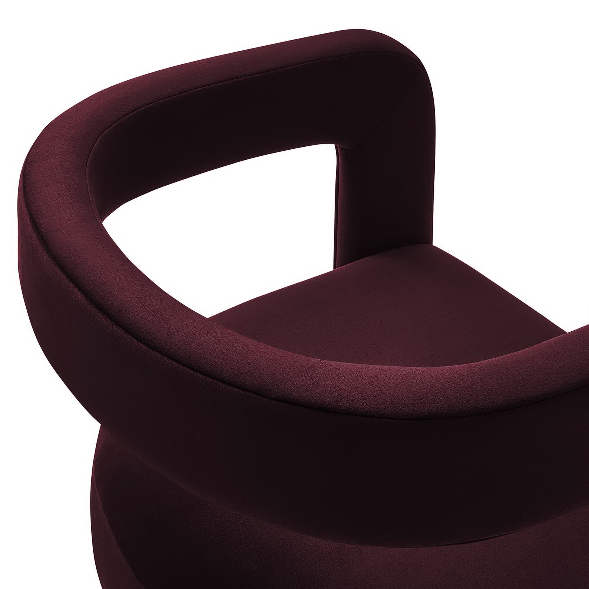 Modway Winslow Barrel Performance Velvet Dining Chair