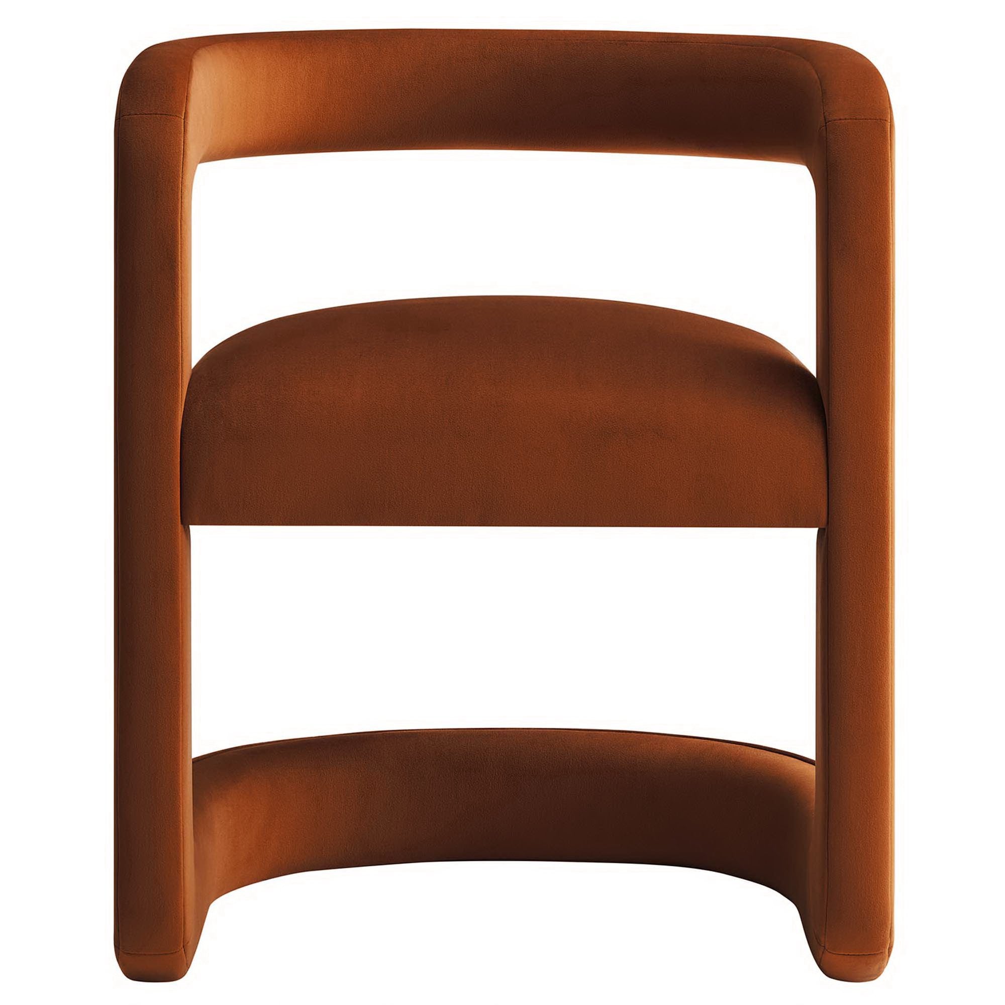 Modway Winslow Barrel Performance Velvet Dining Chair