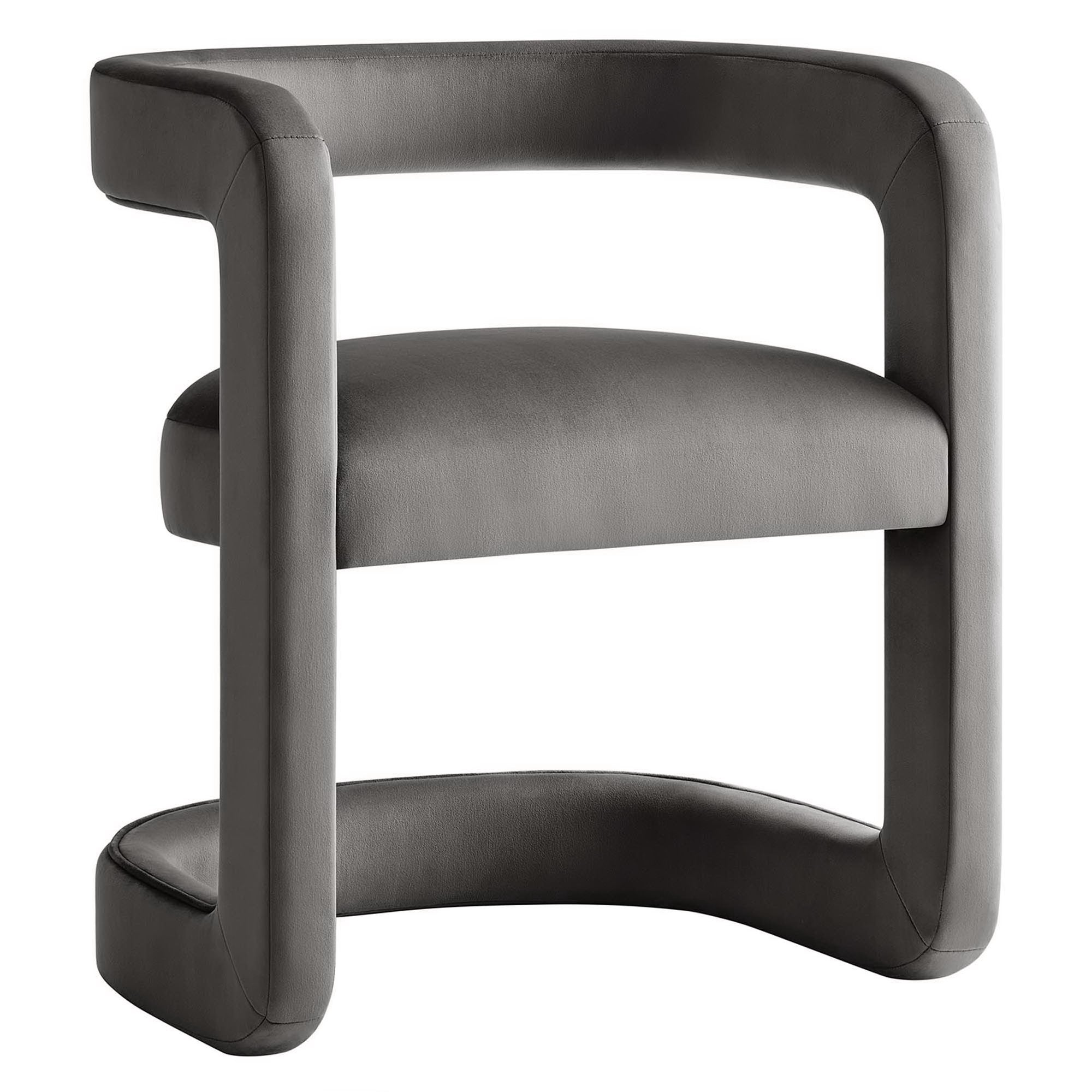 Modway Winslow Performance Velvet Barrel Accent Chair